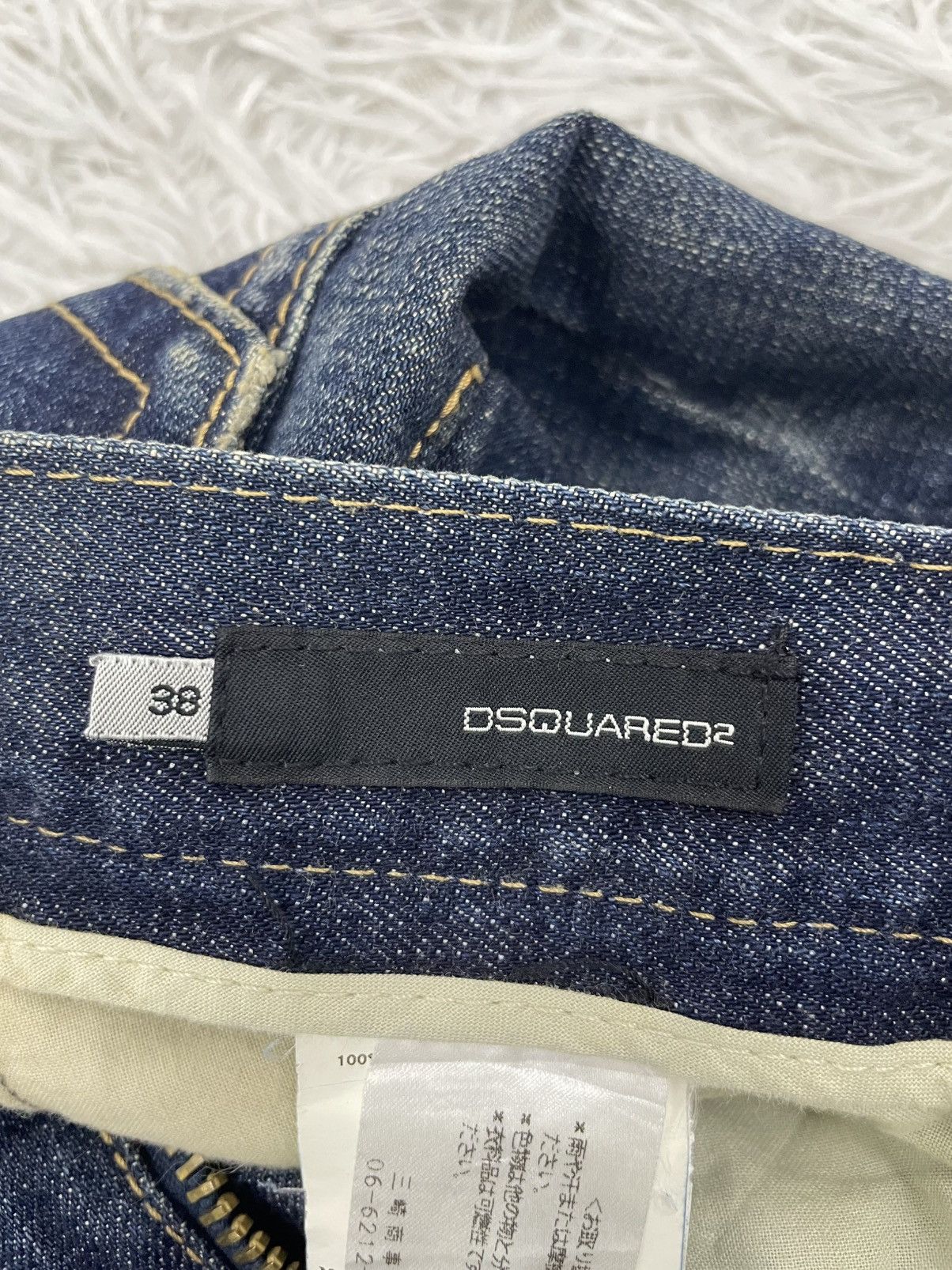 Dsquared2 Distress Dsquared2 3Q/Short Jeans Pant Made in Italy Size US 31 - 18 Thumbnail