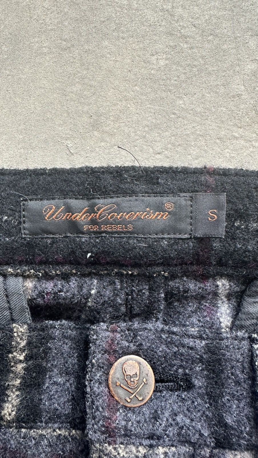 Undercover VINTAGE UNDERCOVER 2004 AW WOOL PUNK ANRCHY PUNK PANT Size US 32 / EU 48 - 7 Thumbnail