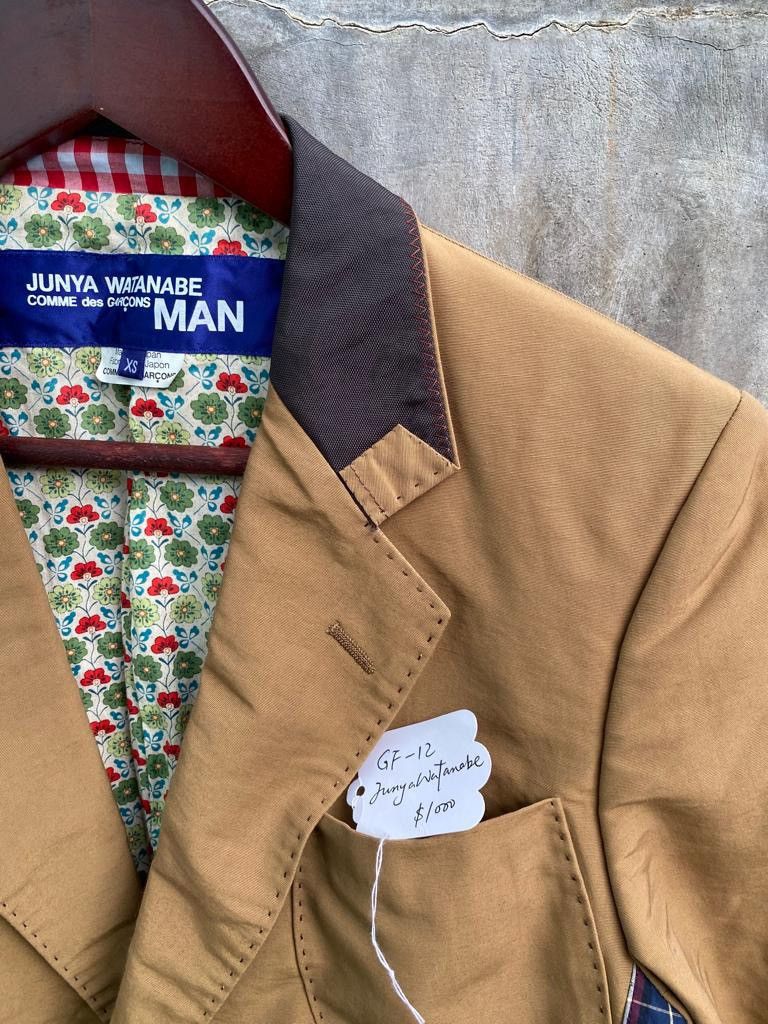 Junya Watanabe RUNWAY SS2010 Elbow Patched Blazer Size 46R - 7 Thumbnail