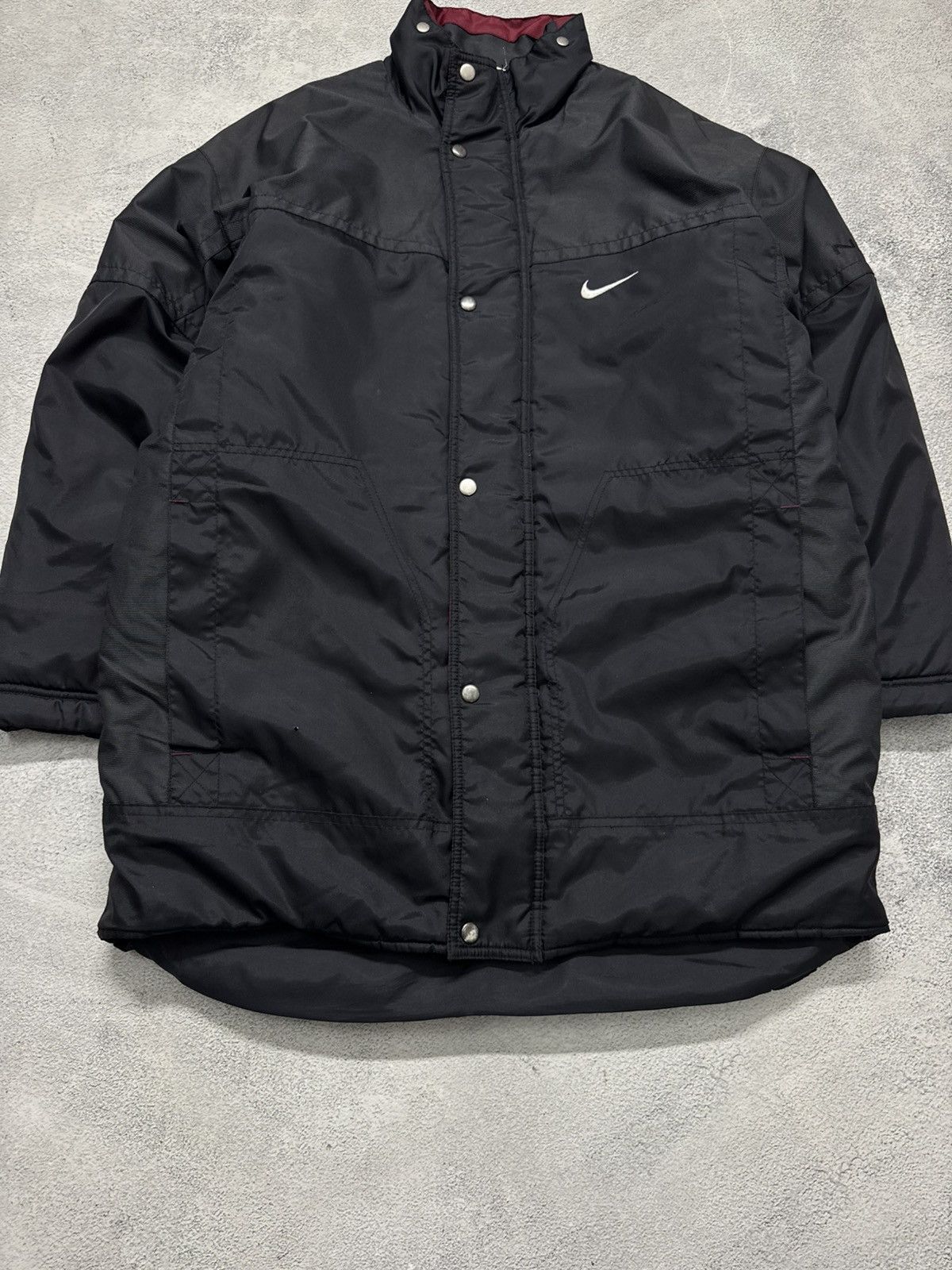 Nike Vintage Y2k Nike Nylon Mini Swoosh Jacket 00’s Size US S / EU 44-46 / 1 - 8 Thumbnail