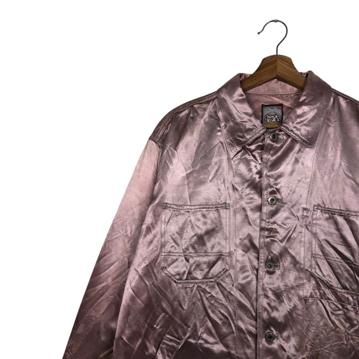 Japanese Brand 📌Vintage Button Jacket Albe Marle Issey Miyake Work Wear Size US L / EU 52-54 / 3 - 8 Thumbnail