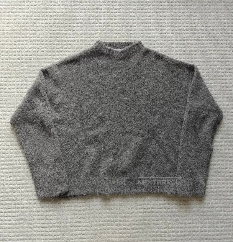 Our Legacy Our Legacy Solid Color Chunky Knit Round Neck Pullover Swe Size XS / US 0-2 / IT 36-38 - 1 Thumbnail