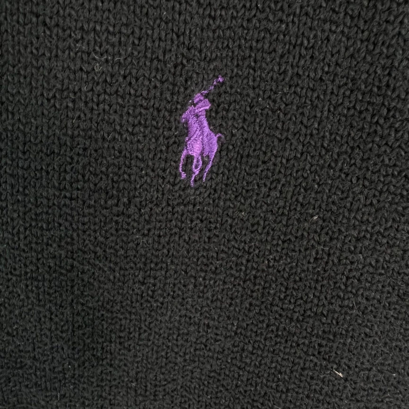 Polo Ralph Lauren Polo Ralph Lauren Mens Black Cotton Mock Neck 1/4 Zip Pullover Sweater XL Casual Size US XL / EU 56 / 4 - 3 Thumbnail