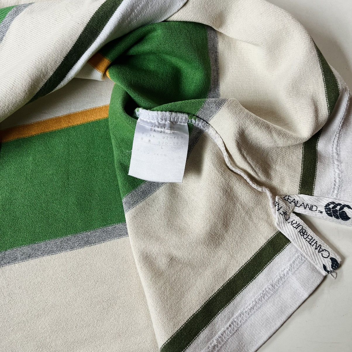 Canterbury of New Zealand Canterbury Of New Zealand Stripes Polo Shirt Size US L / EU 52-54 / 3 - 4 Thumbnail