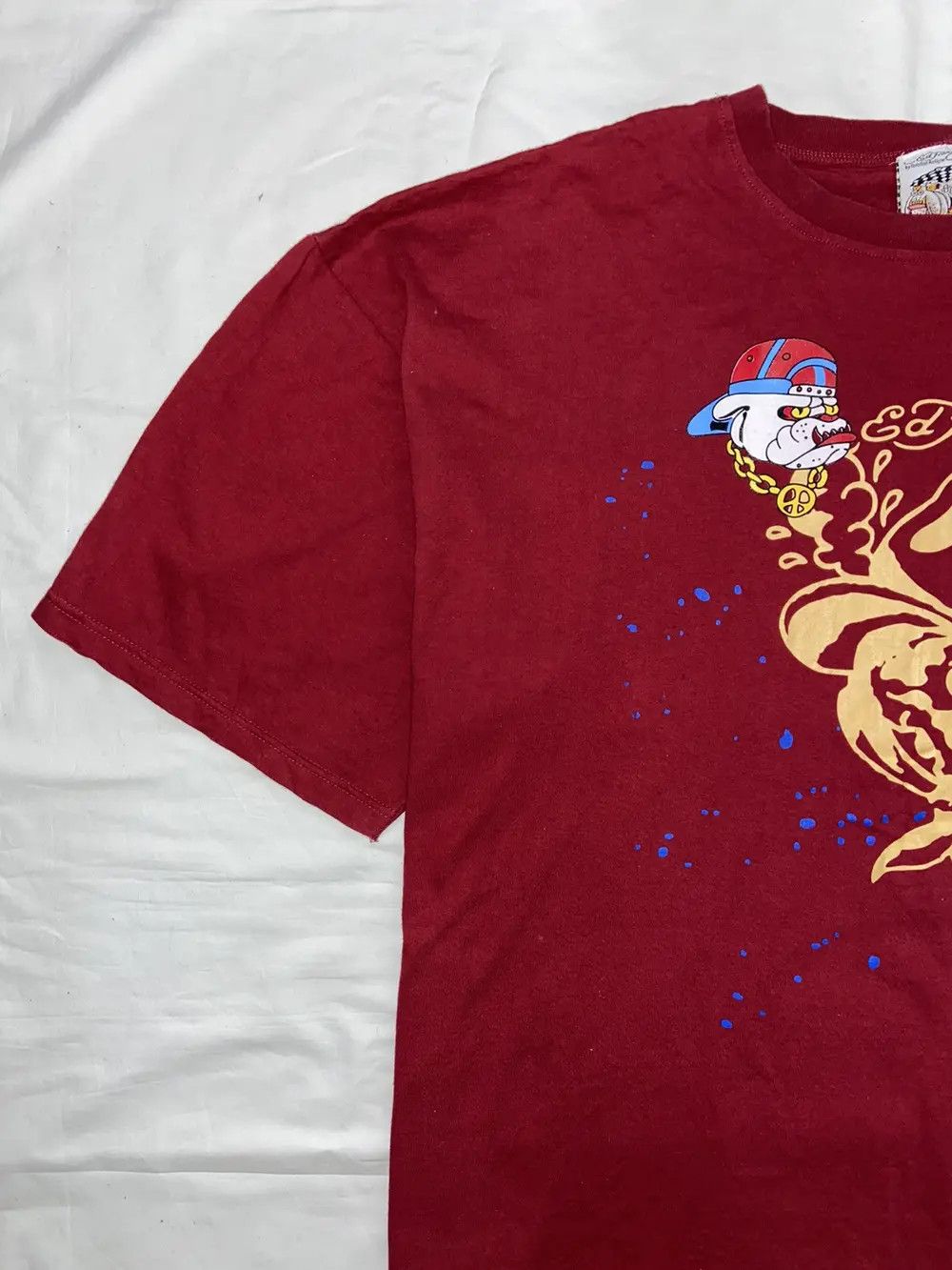 Ed Hardy VINTAGE ED HARDY OVERSIZED BAGGY Y2K T SHIRT TEE SIZE 6XL Size US XXL / EU 58 / 5 - 10 Thumbnail