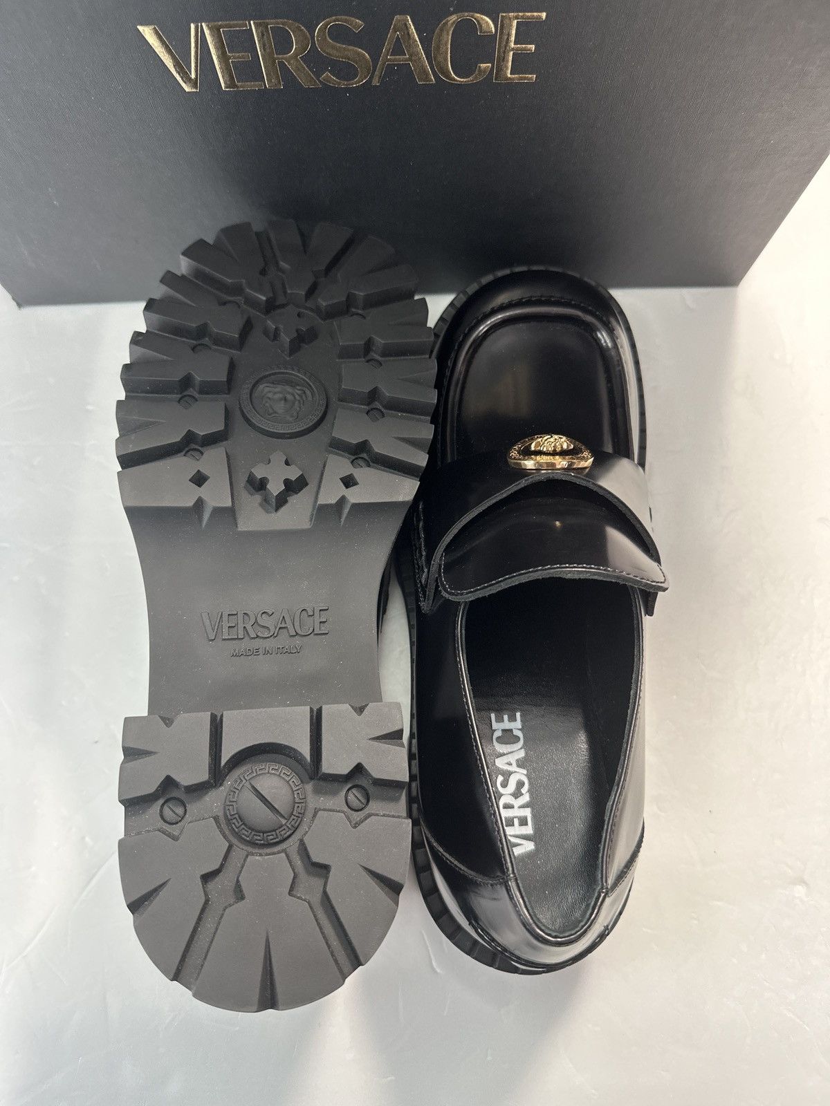 Versace VERSACE ALIA PLATFORM LOAFERS 35 MM Size US 9 / IT 39 - 10 Thumbnail