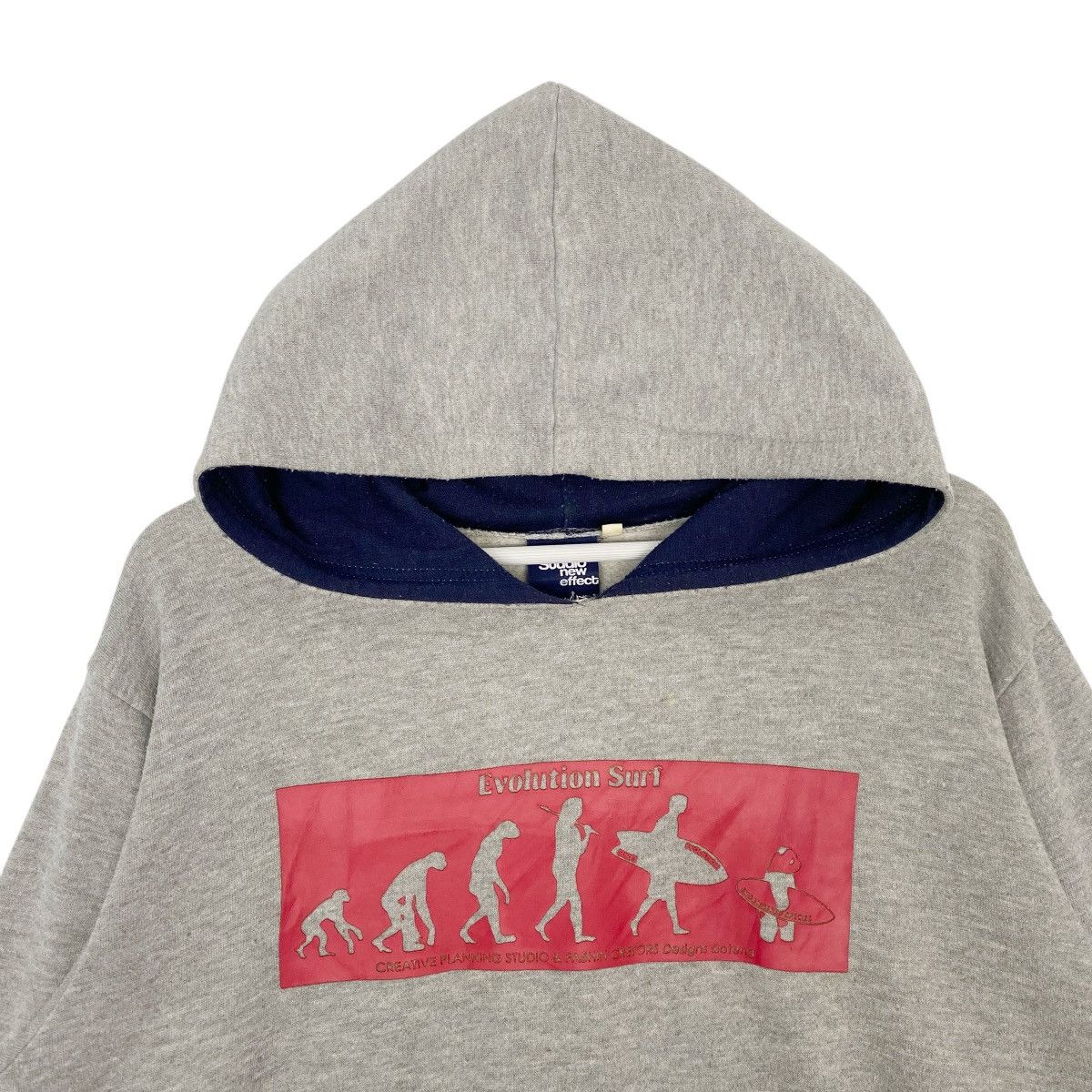 Other Vintage Evolutions Surf Hoodie Sweater Gray Size L Size US L / EU 52-54 / 3 - 4 Thumbnail