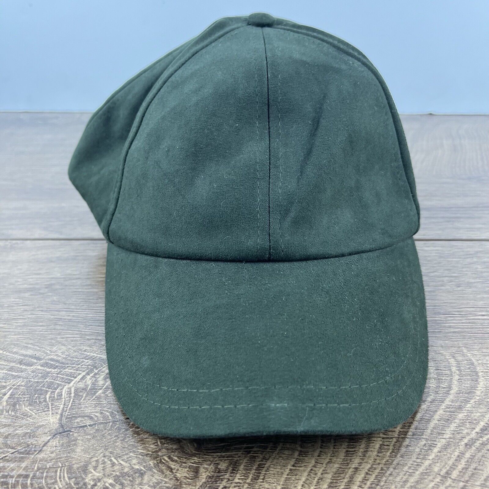 Other Green Baseball Cap Plain Blank Hat Green Hat Adjustable Hat Size ONE SIZE - 2 Thumbnail
