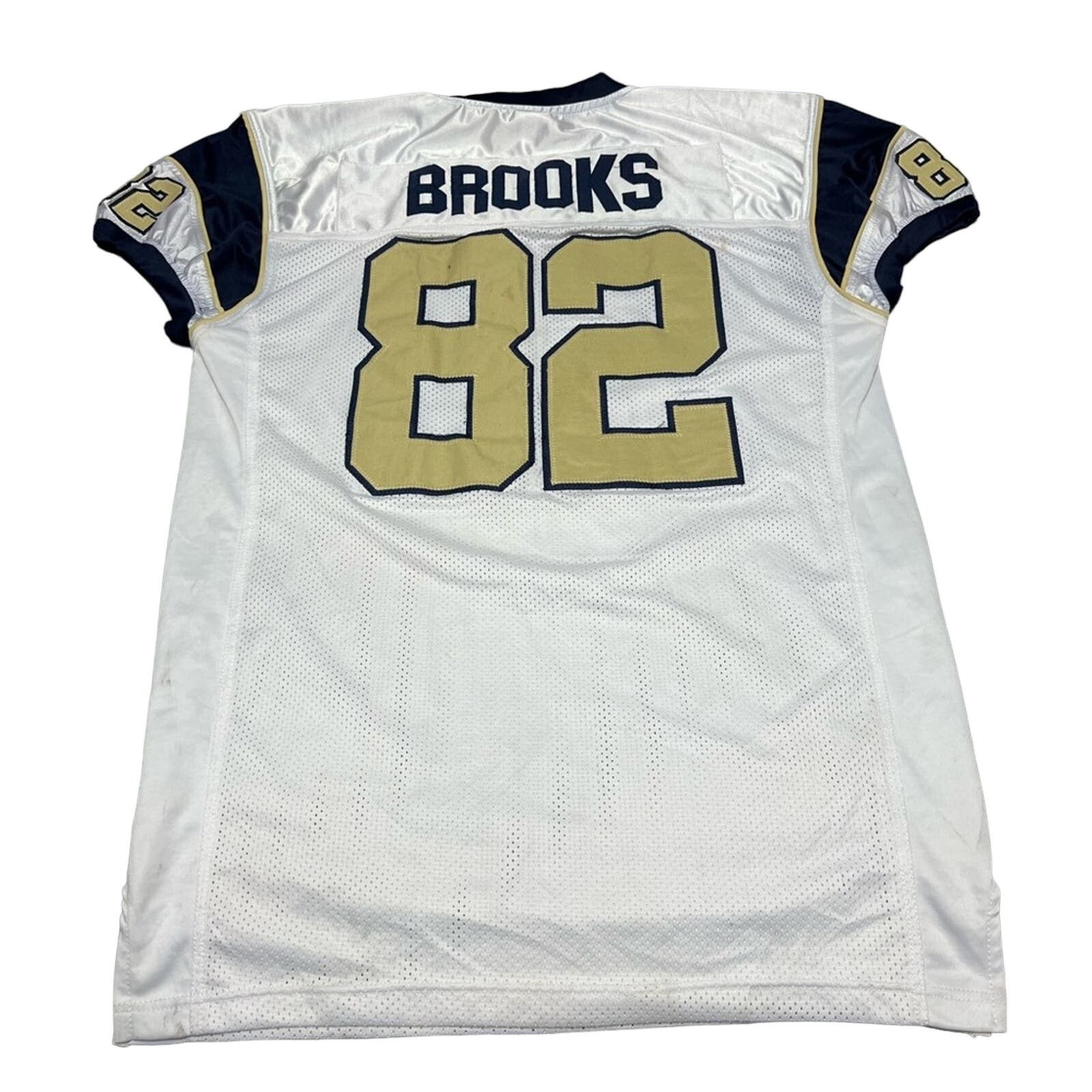 NFL USFA SEMI-PRO FOOTBALL GAME USED JERSEY #82 BROOKS 1/1 SZ XL Size US XL / EU 56 / 4 - 2 Thumbnail