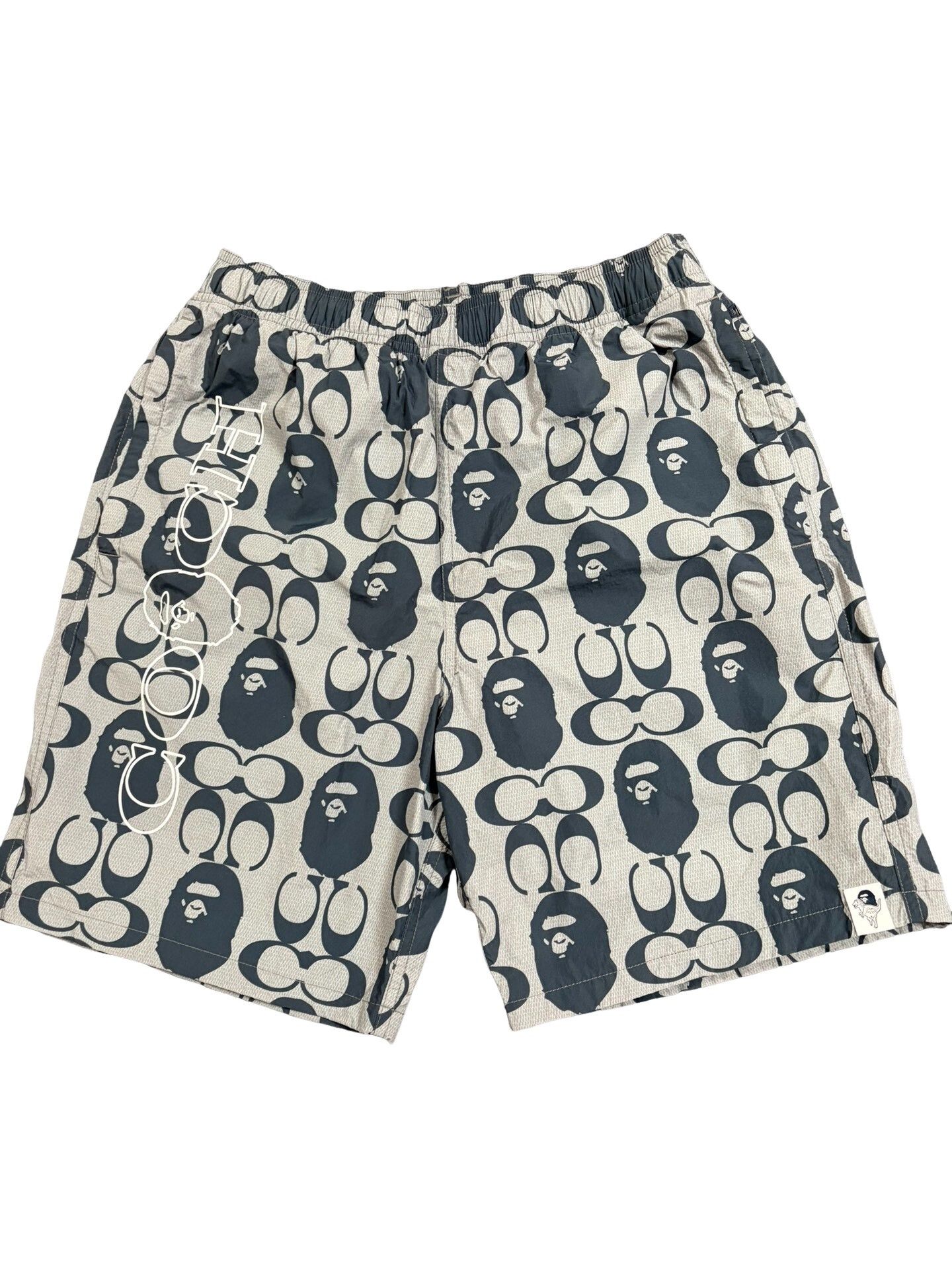 Bape A Bathing Ape x Coach Monogram Shorts Size S Size US 30 / EU 46 - 1 Thumbnail