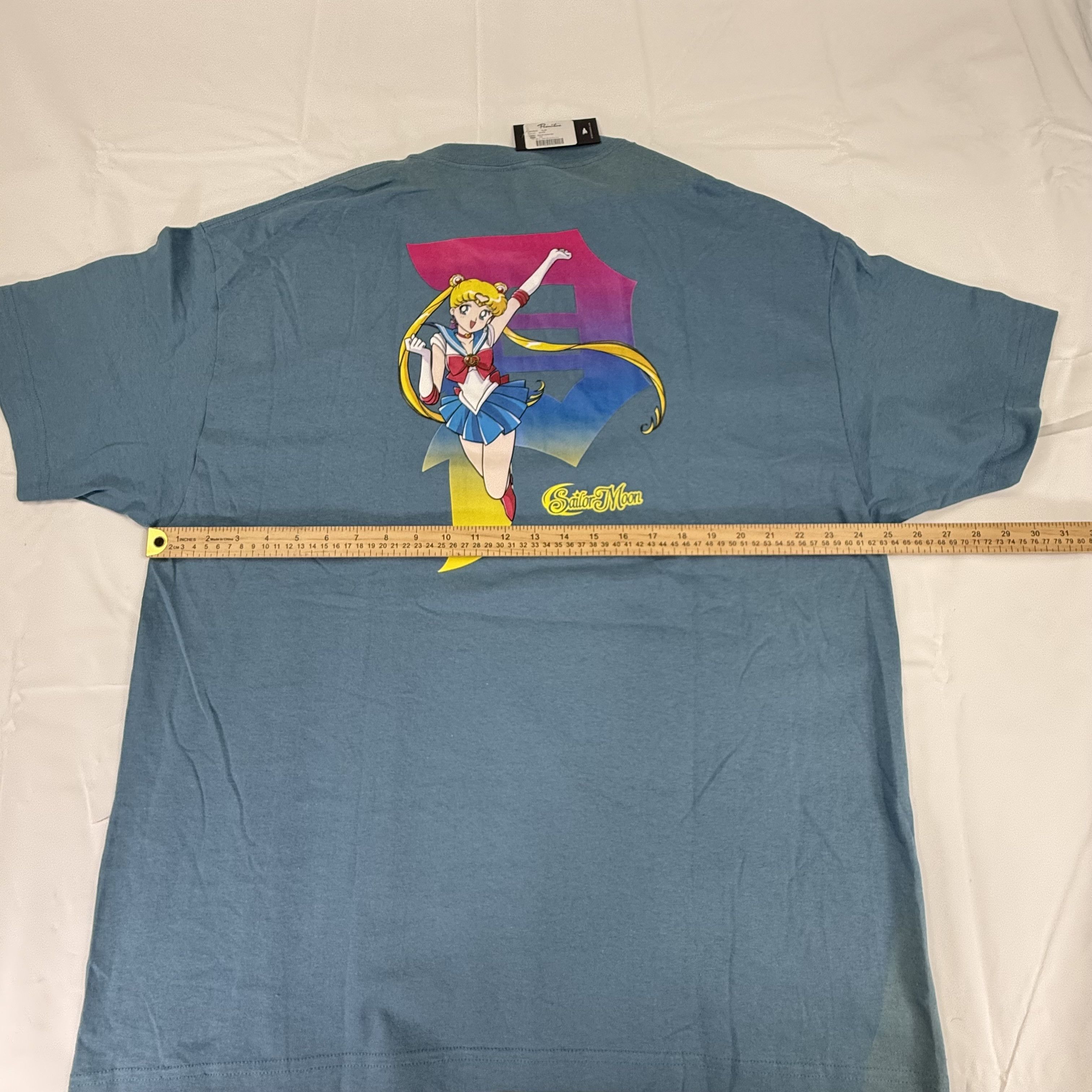 Primitive Primitive x Sailor Moon Slate Blue Graphic T-Shirt Mens 2XL Size US XXL / EU 58 / 5 - 8 Thumbnail
