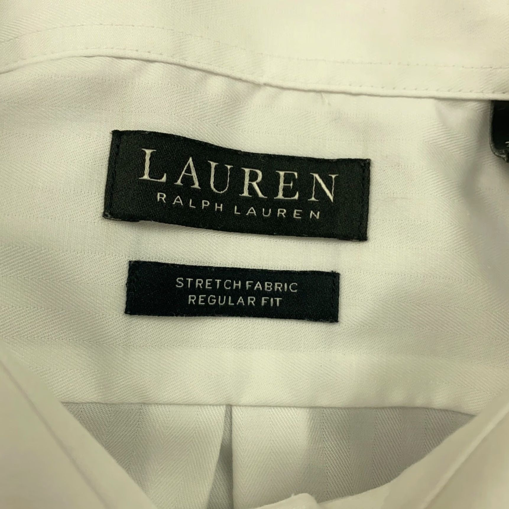 Ralph Lauren VINTAGE Ralph Lauren LRL Black Label Shirt Mens 2XL White Cotton Stretch Regular Fit Size US XXL / EU 58 / 5 - 4 Thumbnail