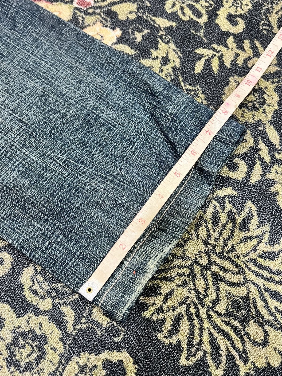 Marithe + Francois Girbaud Marithe Francois Girbaud Denim Suede Leather Cowboy Pocket Size 30" / US 8 / IT 44 - 20 Thumbnail