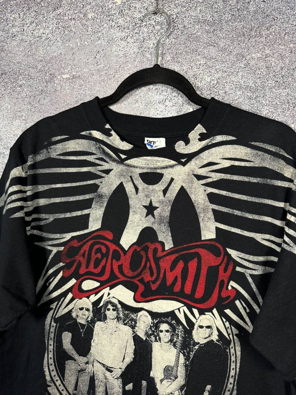Aerosmith AOP Aerosmith World Tour 2009 Concert T-Shirt Men's Alstyle Size US L / EU 52-54 / 3 - 8 Thumbnail