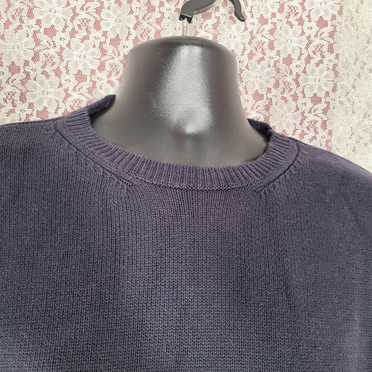Nautica vintage 90s Nautica navy knit stripped logo sweater size xl Size US XL / EU 56 / 4 - 5 Thumbnail