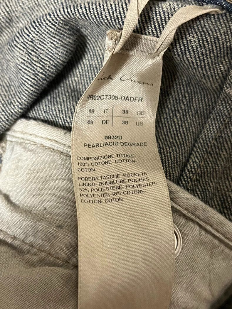 Rick Owens Rick Owens Baggy cattle with erosion hem-2506 Size US 36 / EU 52 - 3 Thumbnail