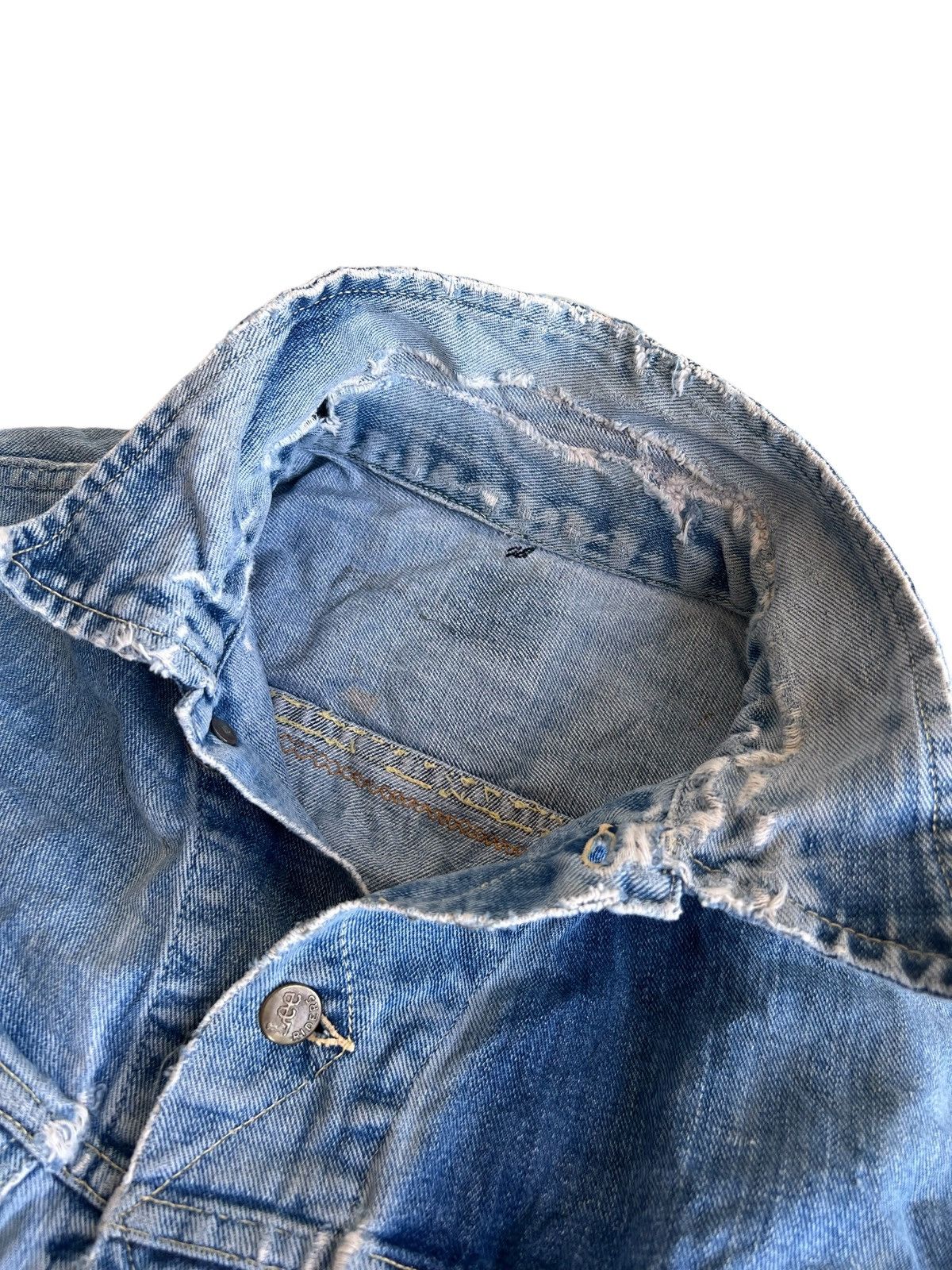 Lee TRUE GEM 1960s Lee Rider Navajo Hippies Trucker Denim Jacket Size US M / EU 48-50 / 2 - 11 Thumbnail