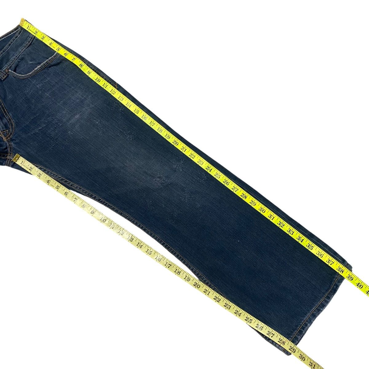 Affliction Vintage Y2K AFFLICTION Denim Embroidered Jeans Size US 32 / EU 48 - 19 Thumbnail