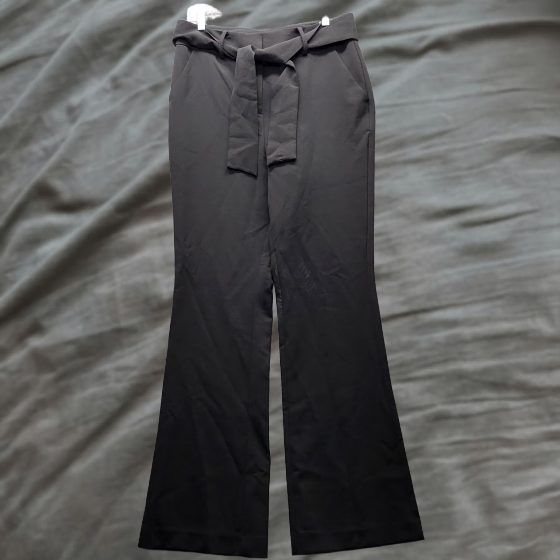 Avenue NYC 7th Avenue Design Studio Pants Womens 10 Black Tie Waisted Design Studio NY & Company Pants Womens 10 Black Tie Waisted Size 32" / US 10 / IT 46 - 1 Thumbnail