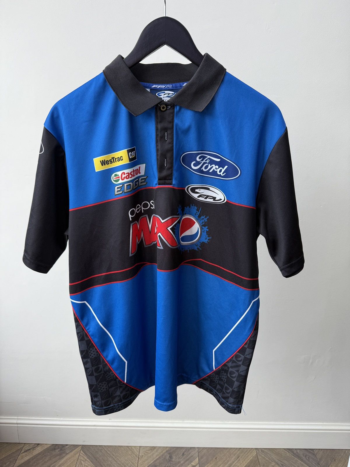 Other Vintage Ford Performance Racing FPR Pepsi Max Raceteam Shirt Size US L / EU 52-54 / 3 - 2 Thumbnail