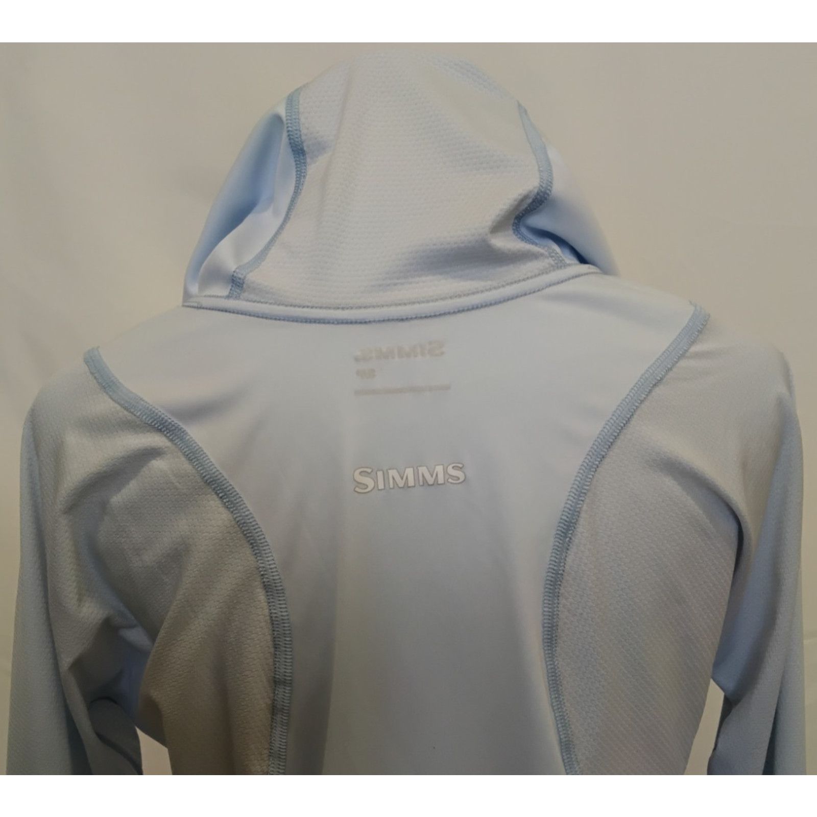 Simms Simms Tech Hoody Women's S Light Blue Long Sleeve #Z5059 Size S / US 4 / IT 40 - 5 Thumbnail