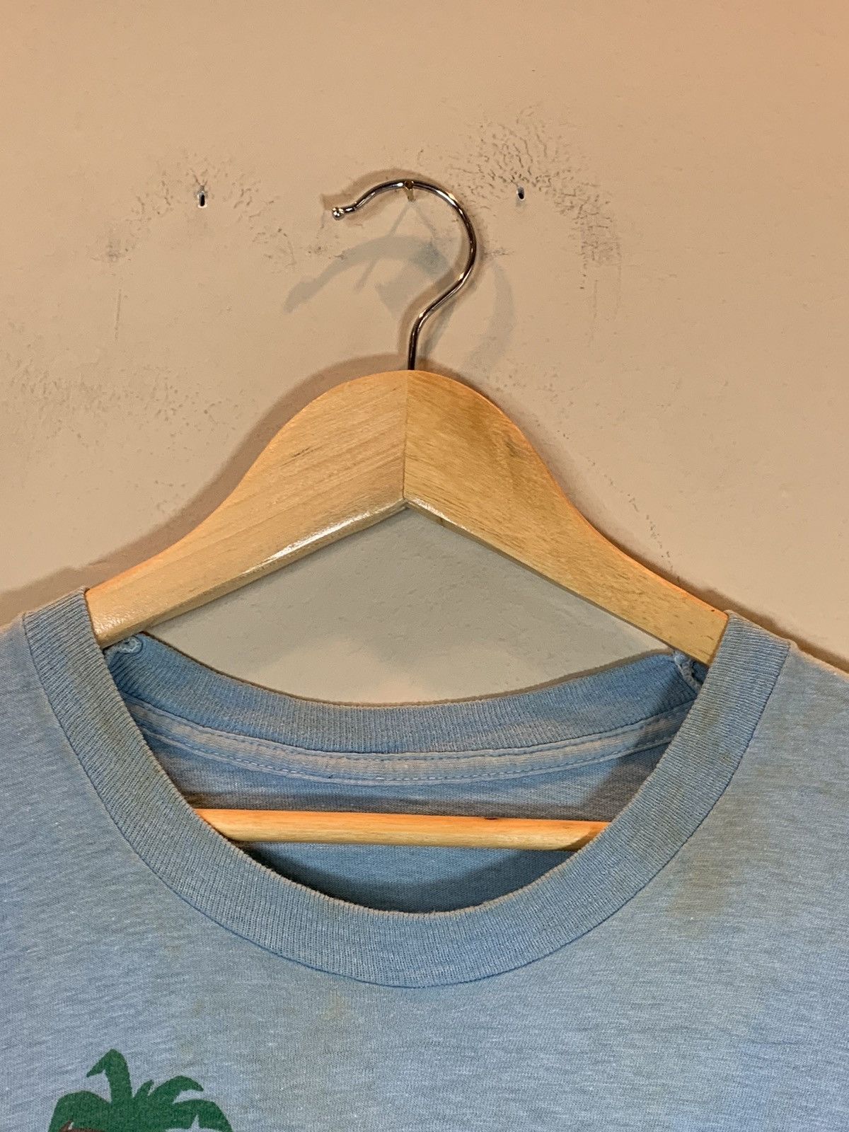 Band Tees × Vintage *RARE* Vintage 1981 Eric Clapton Single Stitch Tour T-Shirt Size US L / EU 52-54 / 3 - 7 Thumbnail