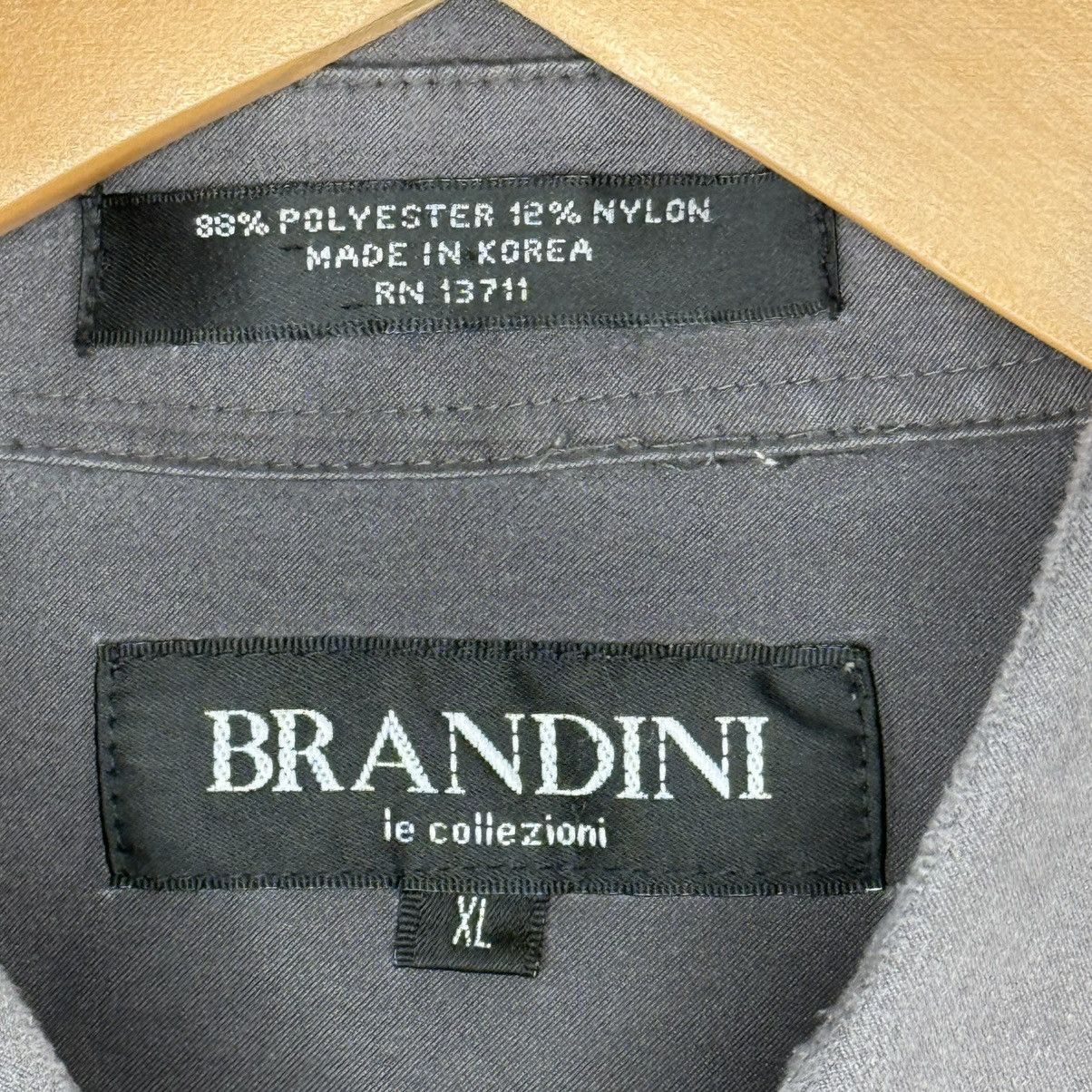 Baldinini × Vintage Vintage 90’s Brandini Men’s XL Button-Up Shirt - Silky Suede Size US XL / EU 56 / 4 - 7 Thumbnail
