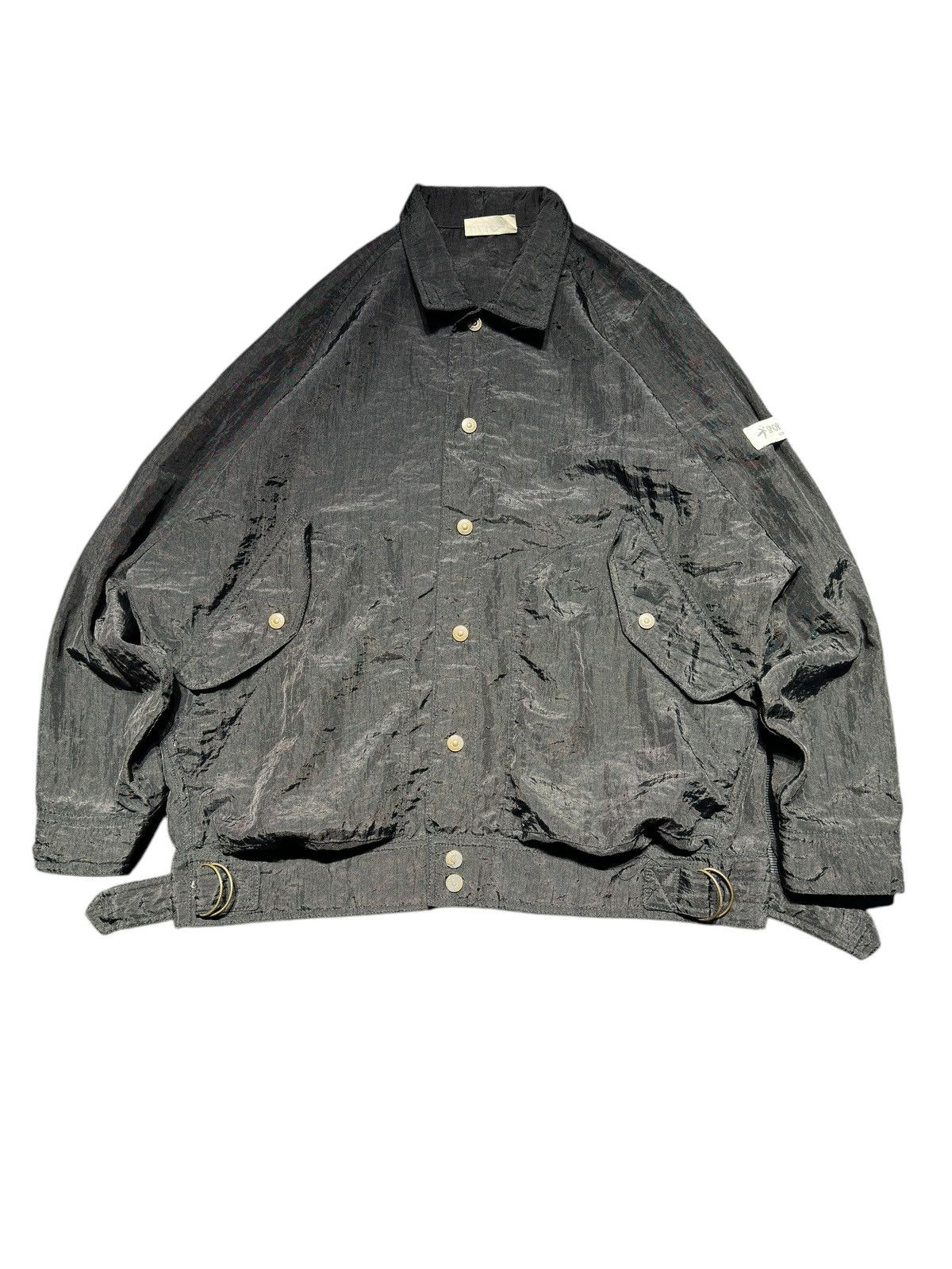 Hai Sporting Gear × Issey Miyake Vintage 80s Hai Sporting Gear Bomber Jacket Spell Out Size US M / EU 48-50 / 2 - 2 Thumbnail