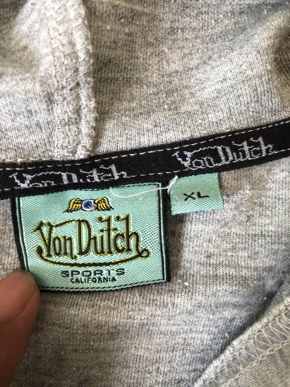 Hysteric Glamour × If Six Was Nine × Von Dutch Japan Von Dutch Zipper Hoodie Rock Punk Style Size US XL / EU 56 / 4 - 9 Thumbnail