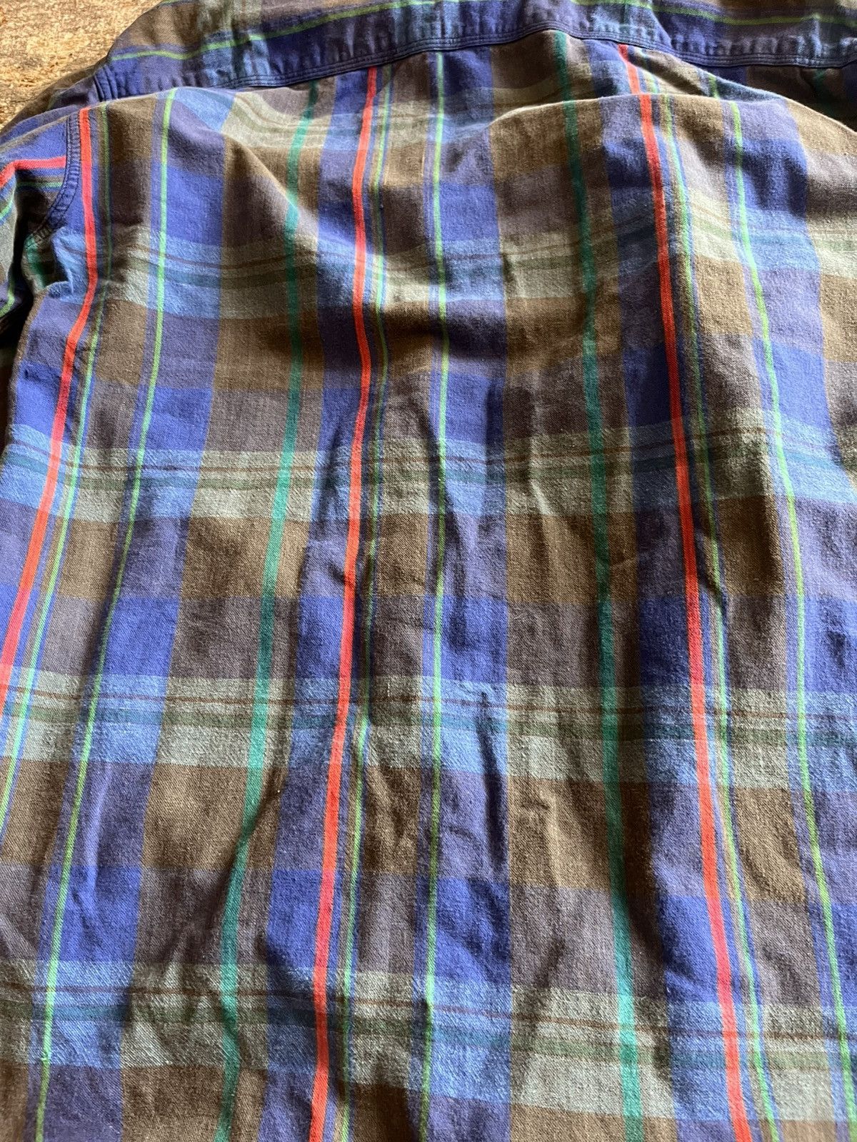 Levi's 70’s BIG E LEVIS LONGSLEEVE FLANNEL SHIRT Size US L / EU 52-54 / 3 - 6 Thumbnail