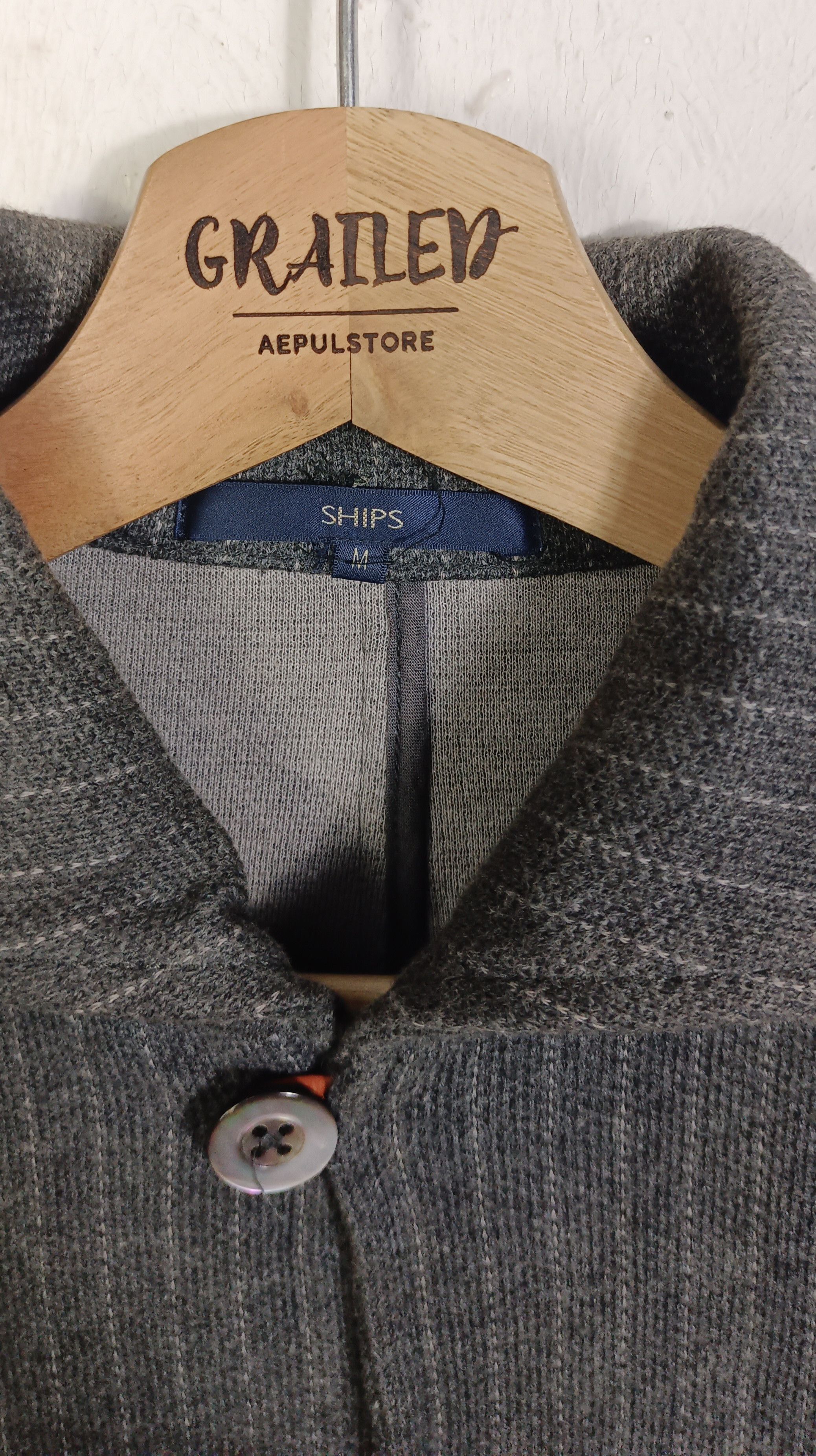 Japanese Brand × SHIPS Ships Hickory Jacket Button Up Size US S / EU 44-46 / 1 - 9 Thumbnail