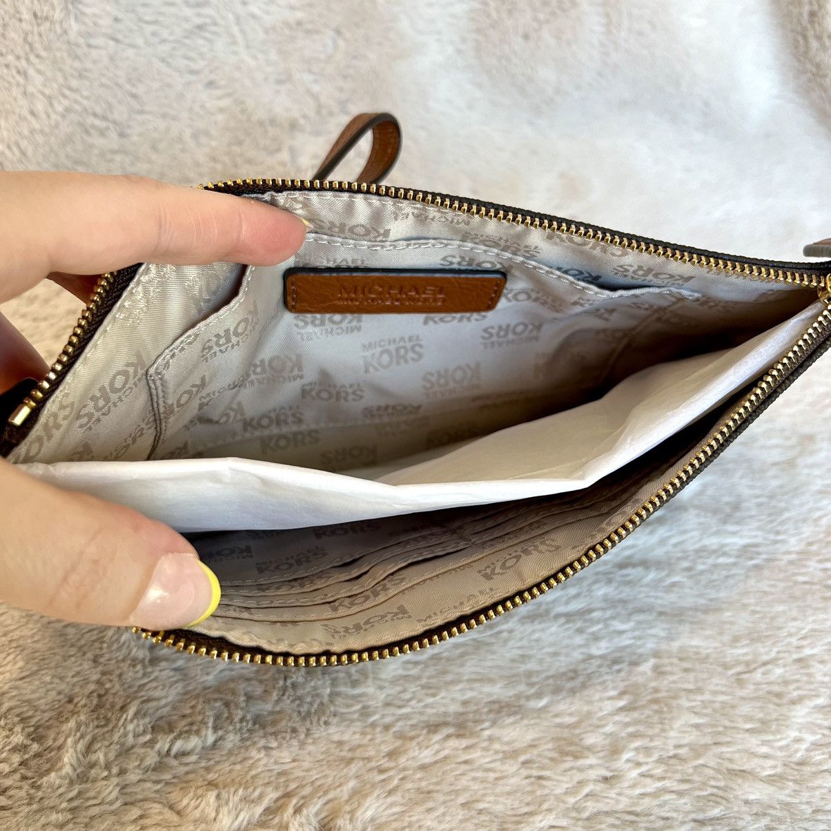 Michael Kors NWT Michael Kors Fulton Monogram Clutch Wristlet Size ONE SIZE - 12 Thumbnail