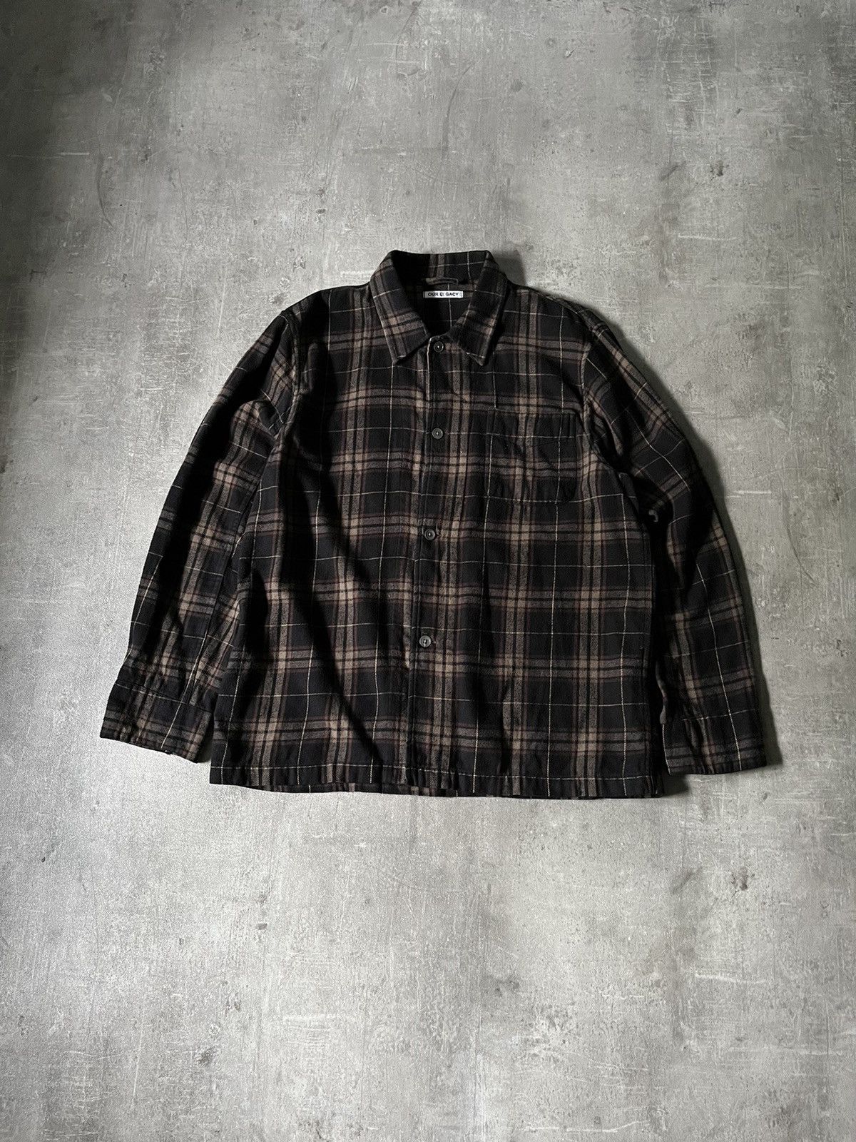 Our Legacy Borrowed Shirt Big Lumbercheck Print | Grailed