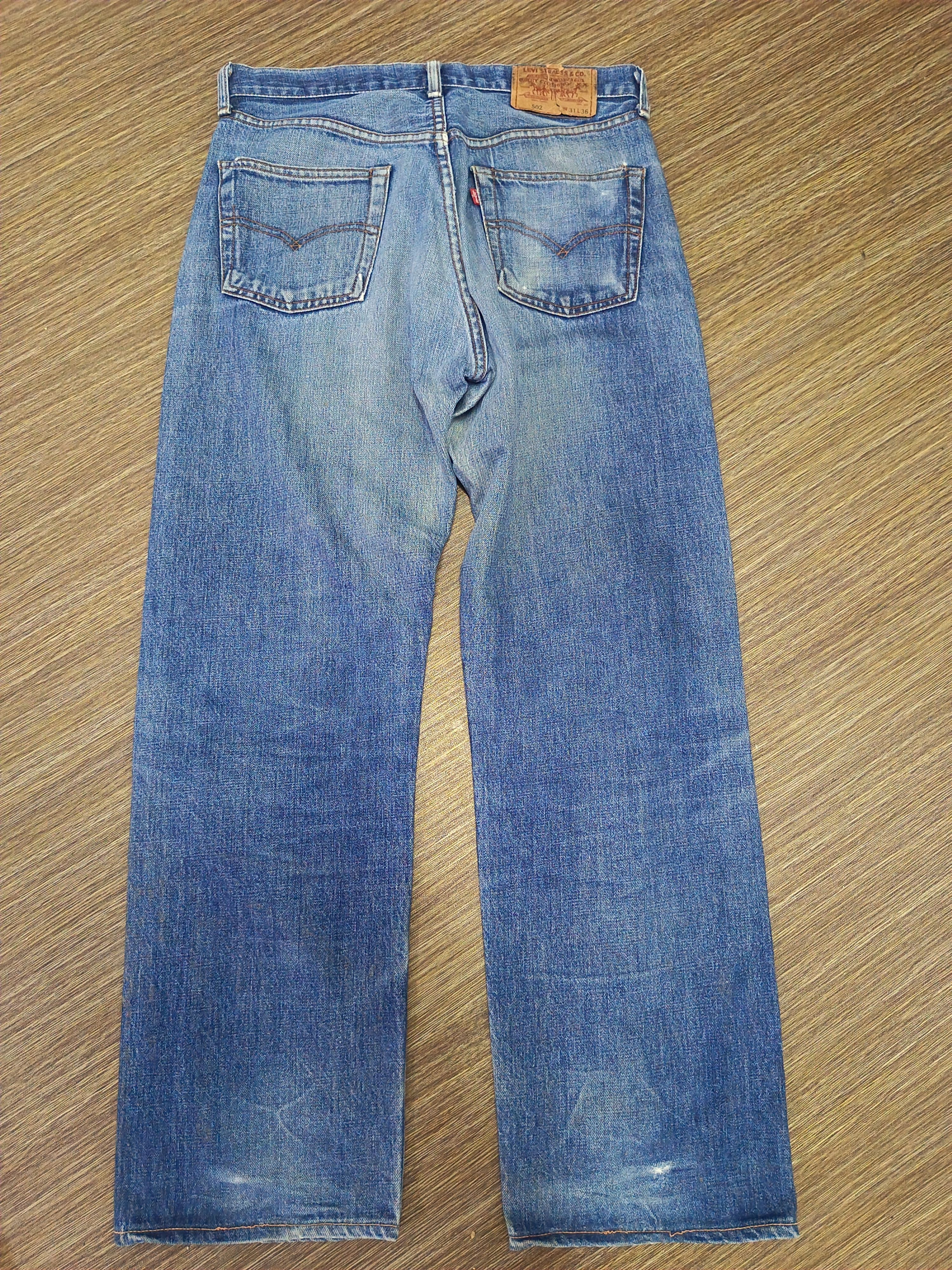 Levi's Vintage Clothing Vintage Levi's 502 Big E selvedge Size US 31 - 2 Thumbnail