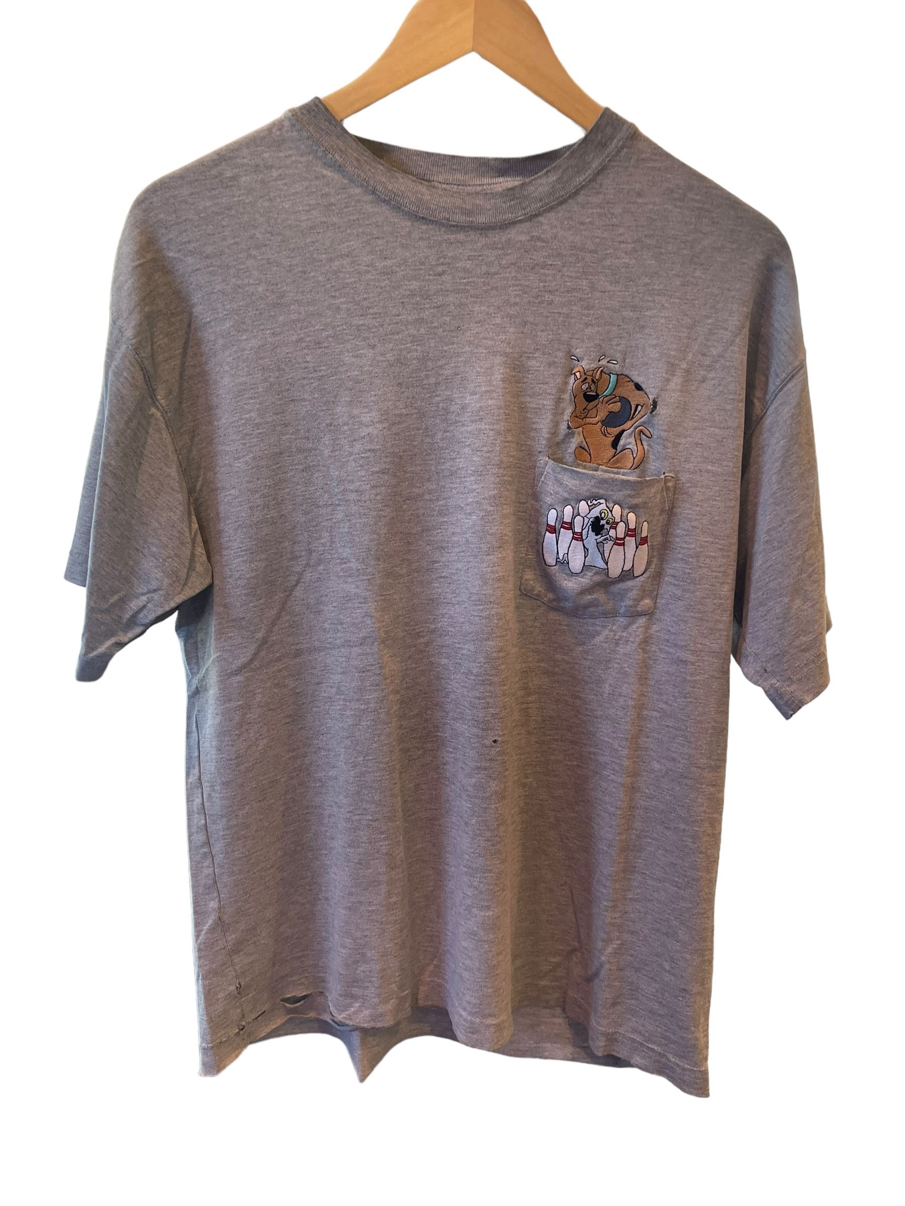 Sweat-shirt Vintage Scooby-Doo 1998, Taille L, Warner Bros – Unisexe Enfant, Beige