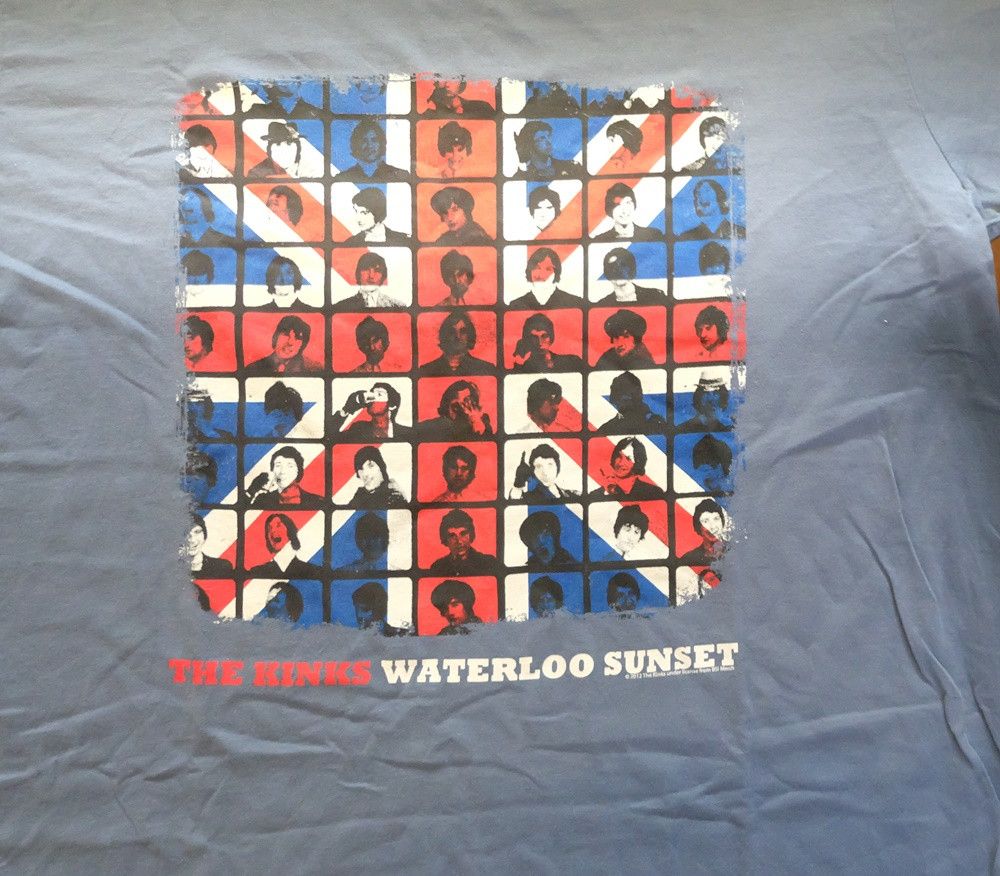 Band Tees The Kinks - Waterloo Sunset 2012s T-shirt Size US L / EU 52-54 / 3 - 2 Thumbnail