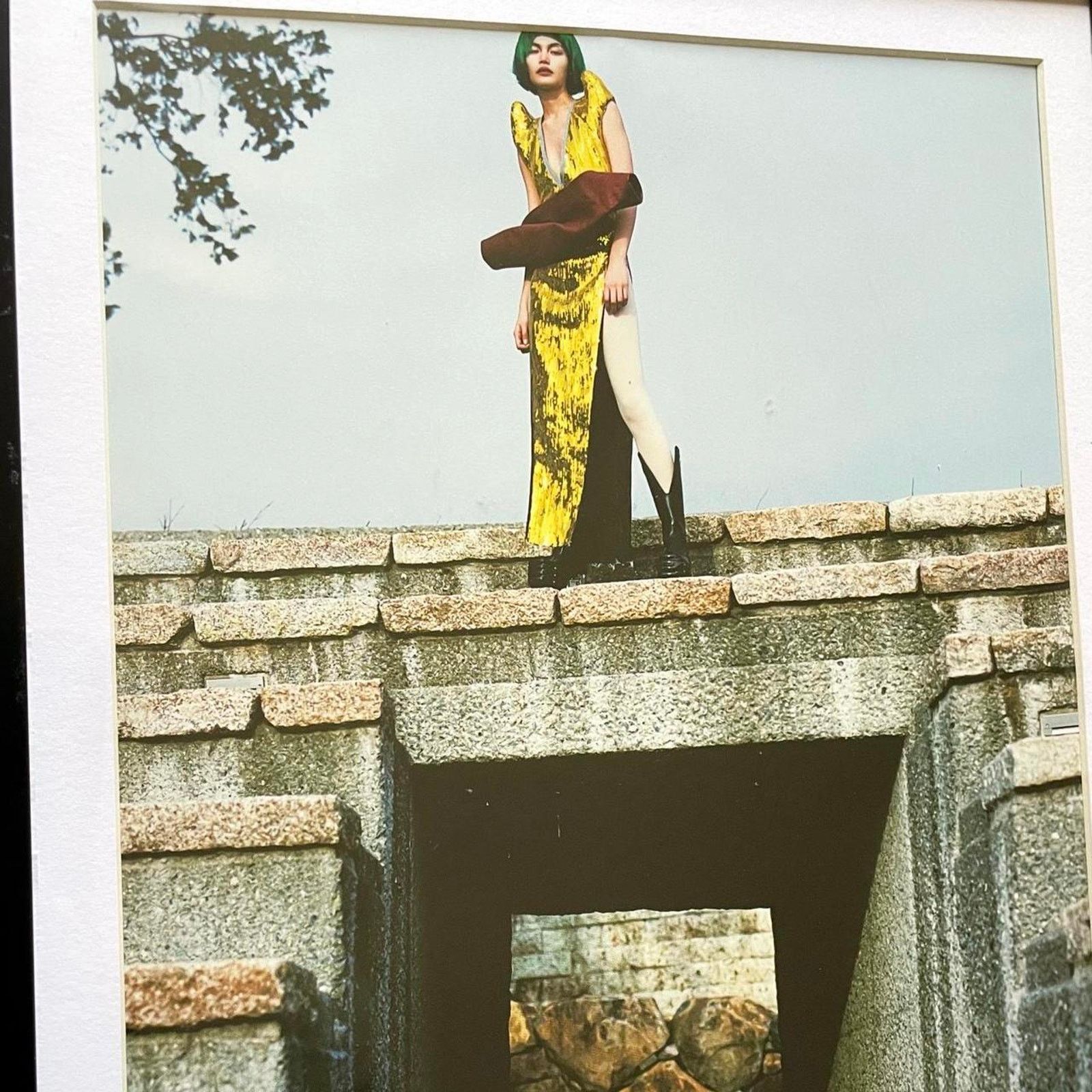 Rick Owens × Rick Owens Drkshdw Rick Owens editorial photography framed poster Archive 9x11 Size ONE SIZE - 2 Thumbnail