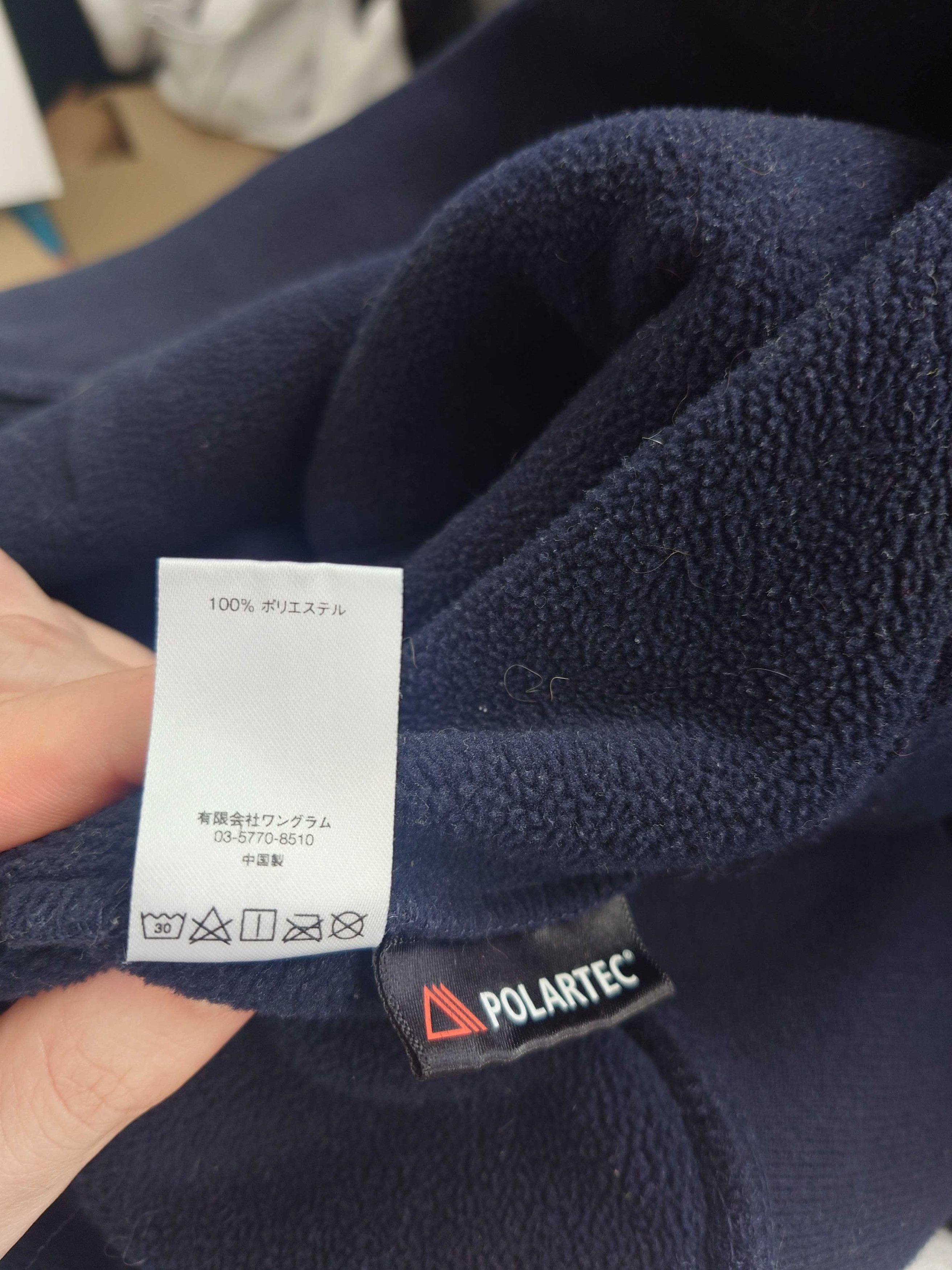 Supreme Supreme Polartec Hooded Sweatshirt Navy L Size US L / EU 52-54 / 3 - 8 Thumbnail