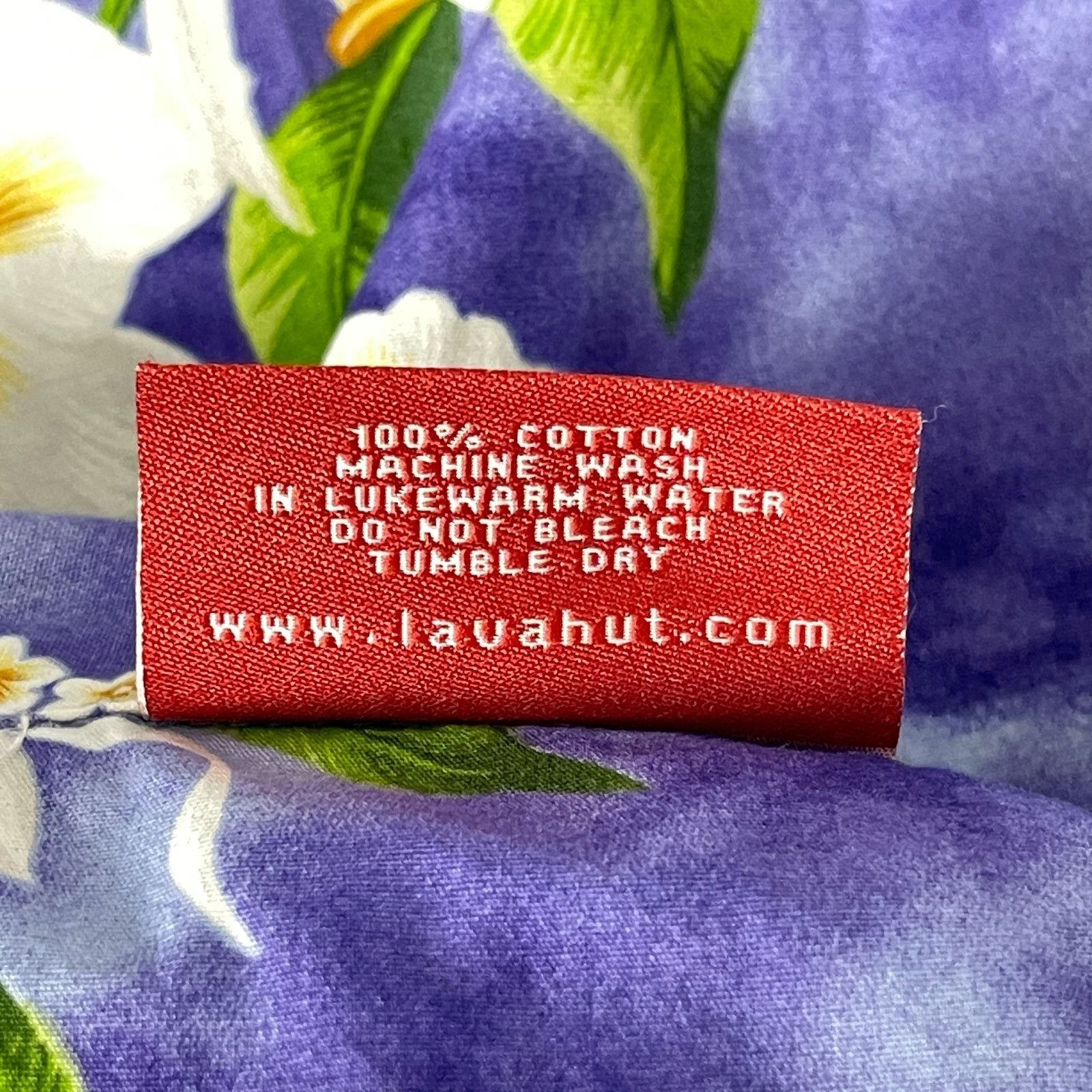 Other Lava Hut Floral Column Print Mens Hawaiian Shirt size Medium Size US M / EU 48-50 / 2 - 3 Thumbnail