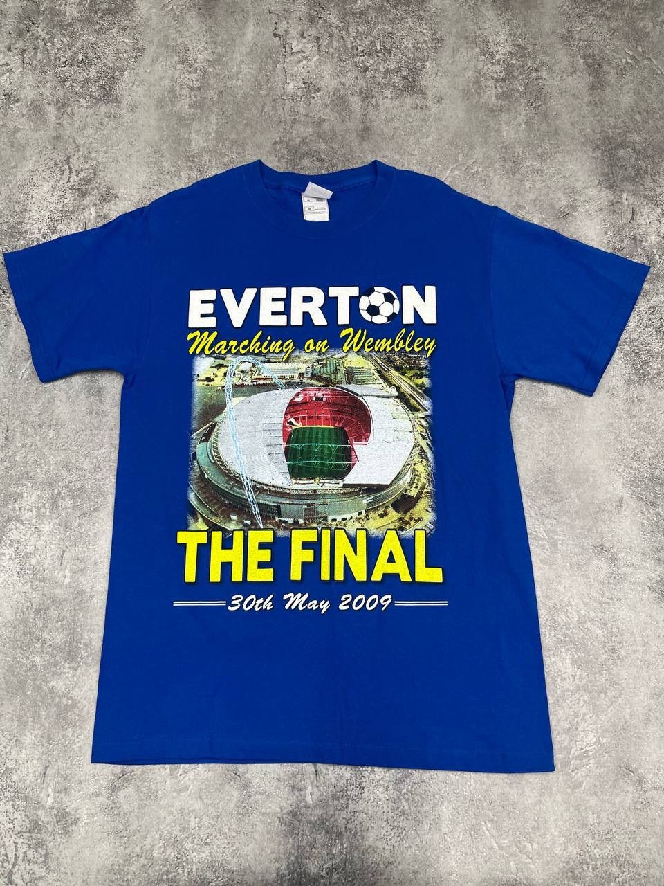 Other Everton Men T-Shirt Blue Wembley Final 2009 Vintage Size L Size US L / EU 52-54 / 3 - 1 Thumbnail