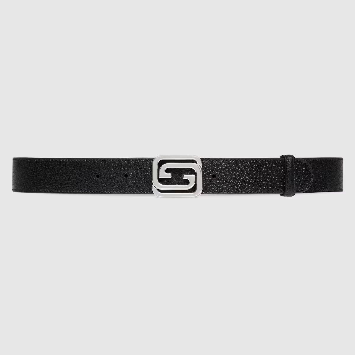 GUCCI BELT BUCKLE SUPREME MONOGRAM LEATHER 715603 K9GSN 1000