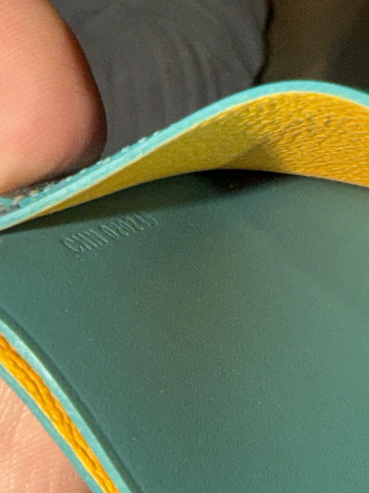 Goyard Goyard Saint Sulpice Green Size ONE SIZE - 8 Thumbnail