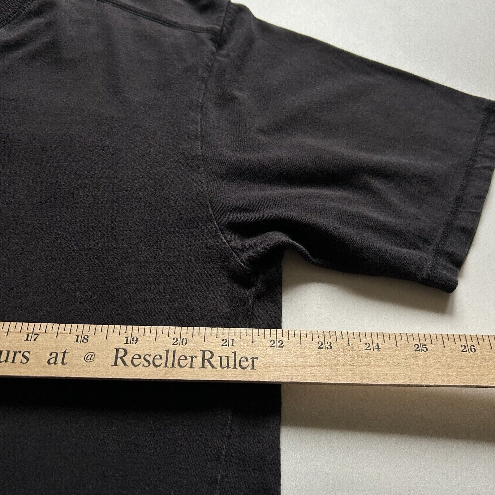 Vintage Vintage 2000s Sun Faded Black Blank Basic T Shirt Medium Size US M / EU 48-50 / 2 - 4 Thumbnail