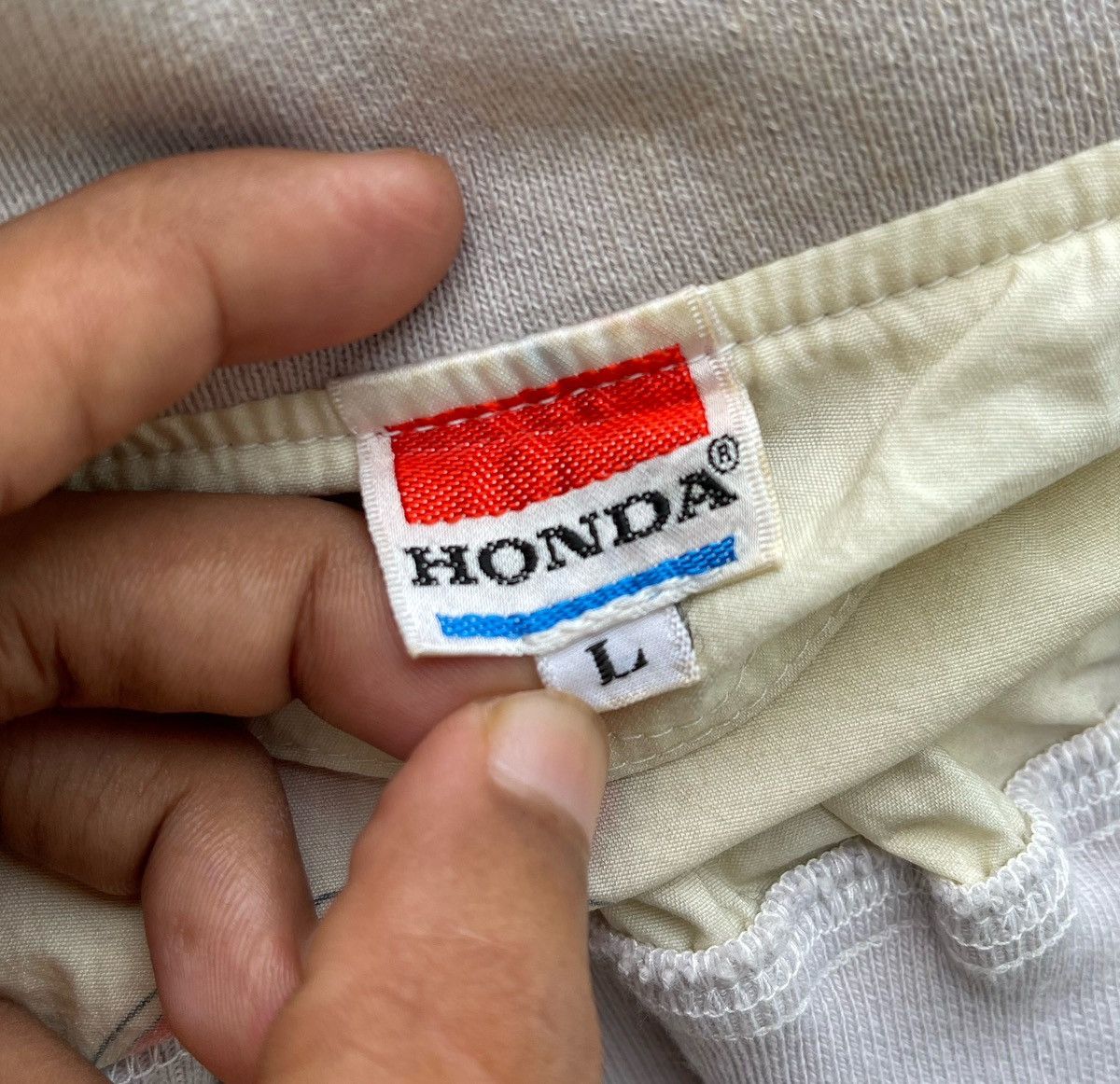 Honda 🔥Vintage 1990's FamilyMart x Honda Racing Team Bomber Jacket Size US L / EU 52-54 / 3 - 18 Thumbnail