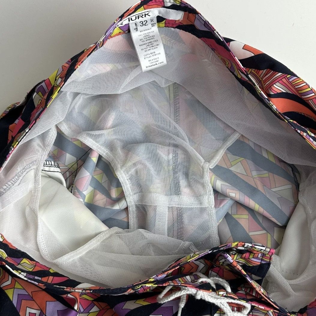 Mr Turk 70s print Mr Turk Size 32 orange and purple trunks Size US 32 / EU 48 - 7 Thumbnail