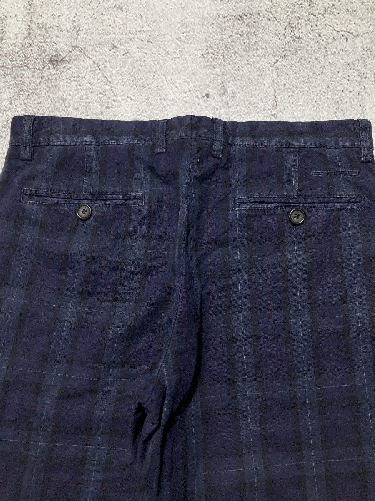 Etro 🇮🇹 Etro Made In Italy Casual Tartan Plaid Pants Luxury Size US 30 / EU 46 - 13 Thumbnail