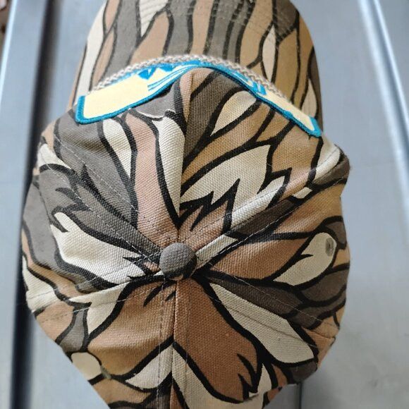 Other Vintage Wood Traders Inc. Patch Camouflage Snap Trucker Hat Size ONE SIZE - 5 Thumbnail