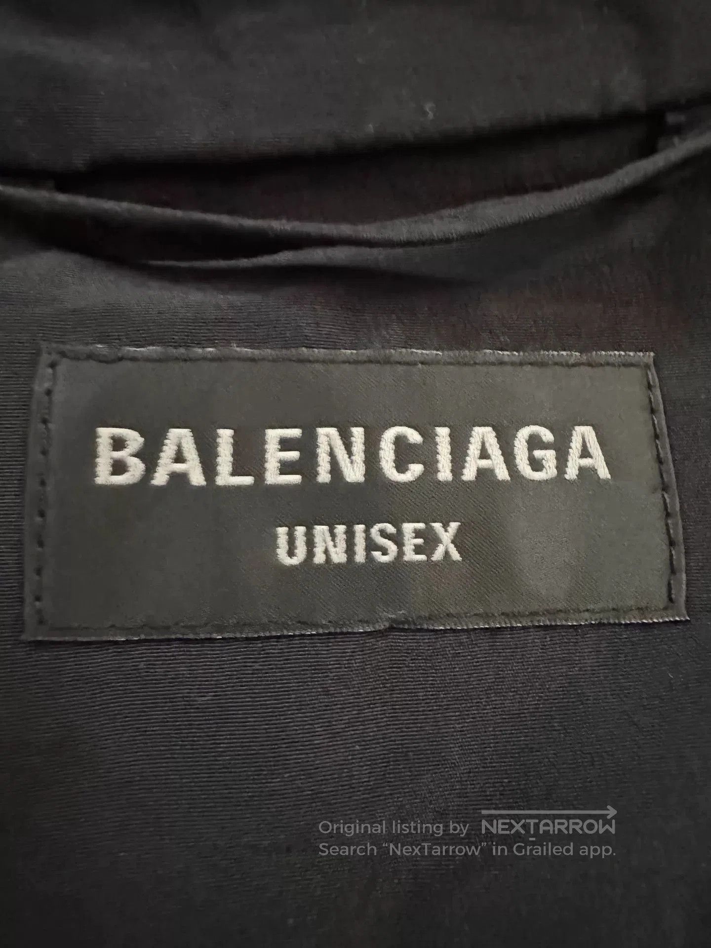 Balenciaga balenciaga logo embroidered school jacket. Size US XS / EU 42 / 0 - 4 Thumbnail