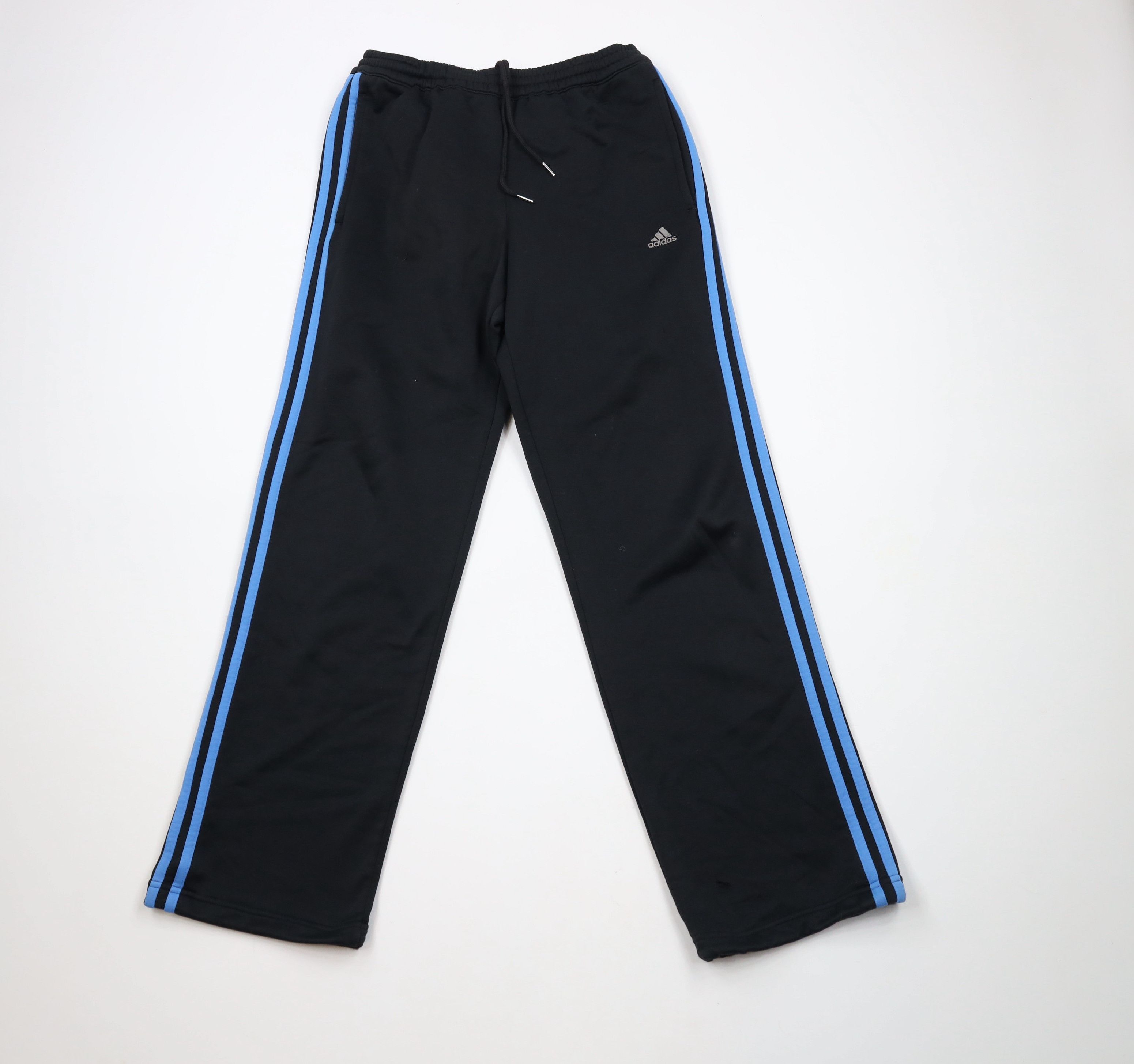 Adidas × Vintage Vintage Adidas Spell Out Wide Leg Reflective Sweatpants Size US 34 / EU 50 - 1 Thumbnail