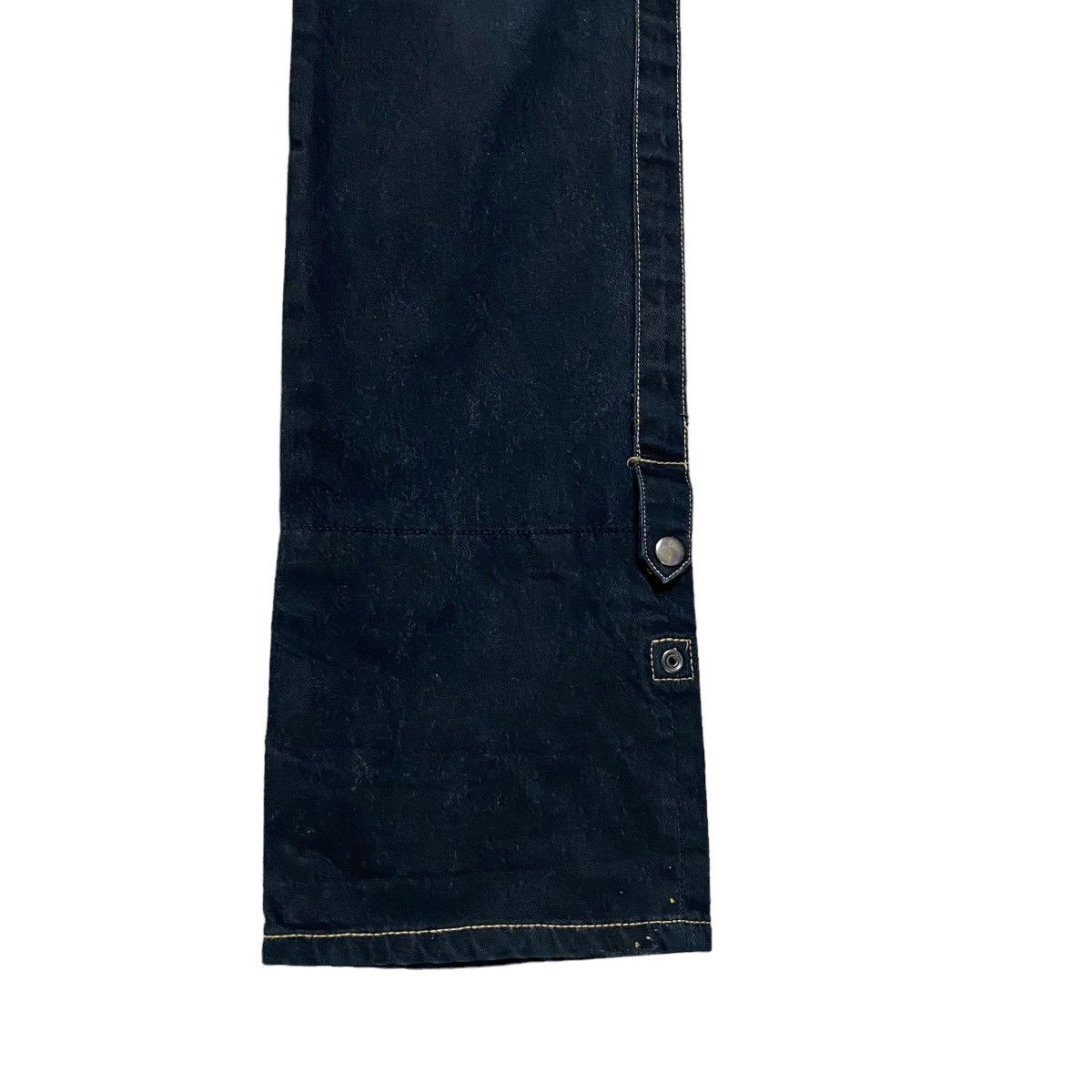 PPFM PPFM Checkered Denim Jeans Cropped Size US 31 - 9 Thumbnail